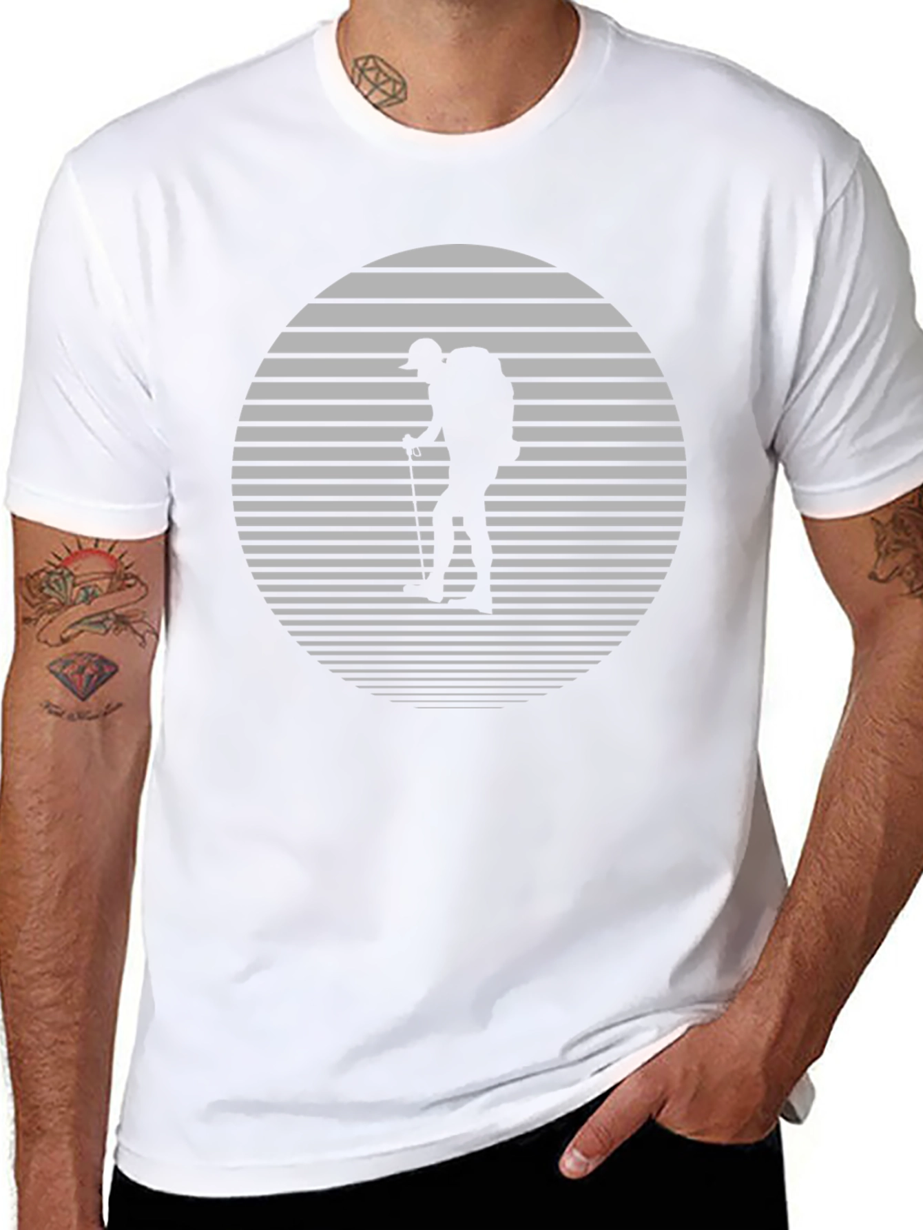 Hiker Graphic Tee - Adventure Awaits