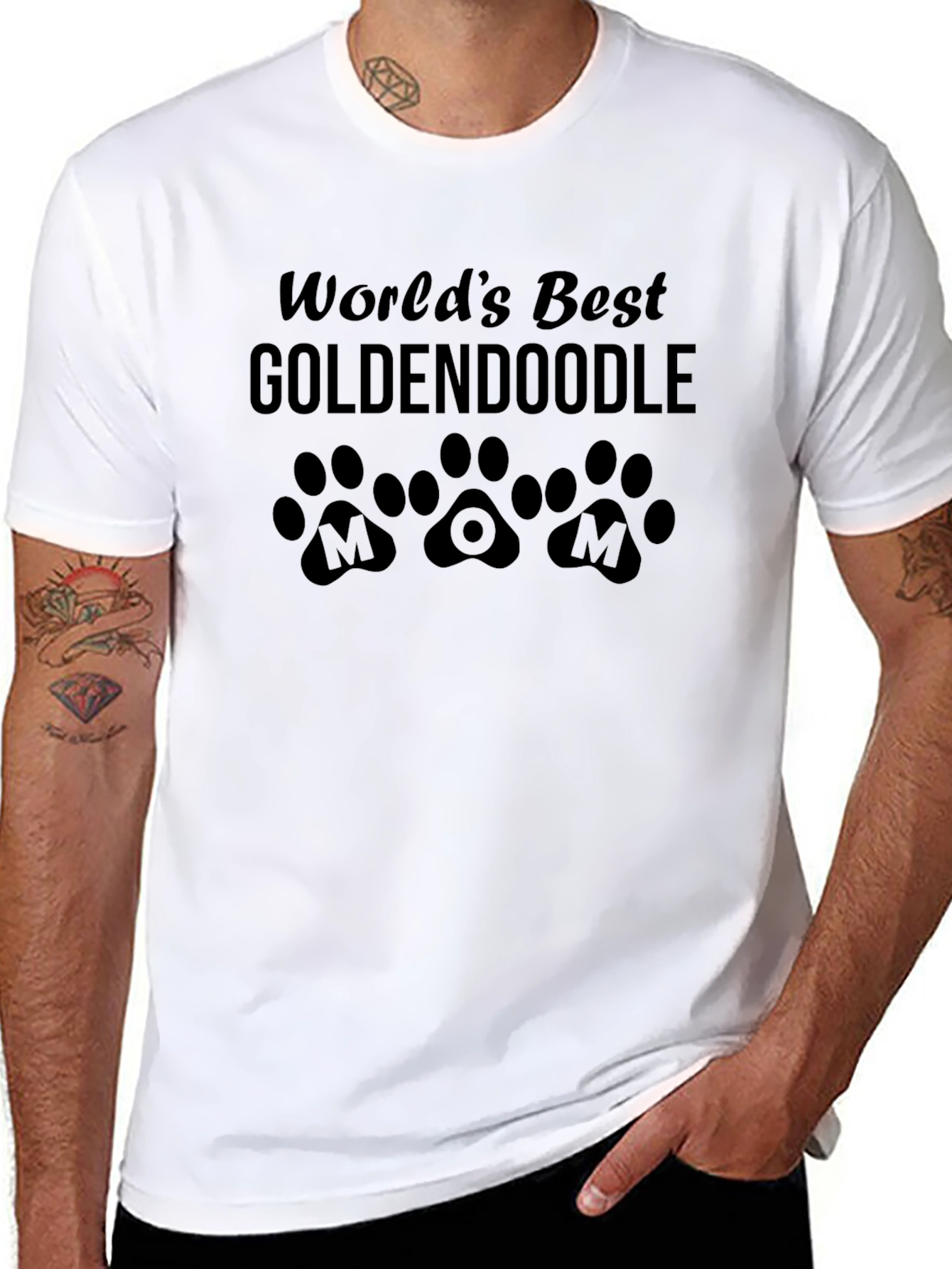Worlds Best Goldendoodle Mom T-Shirt