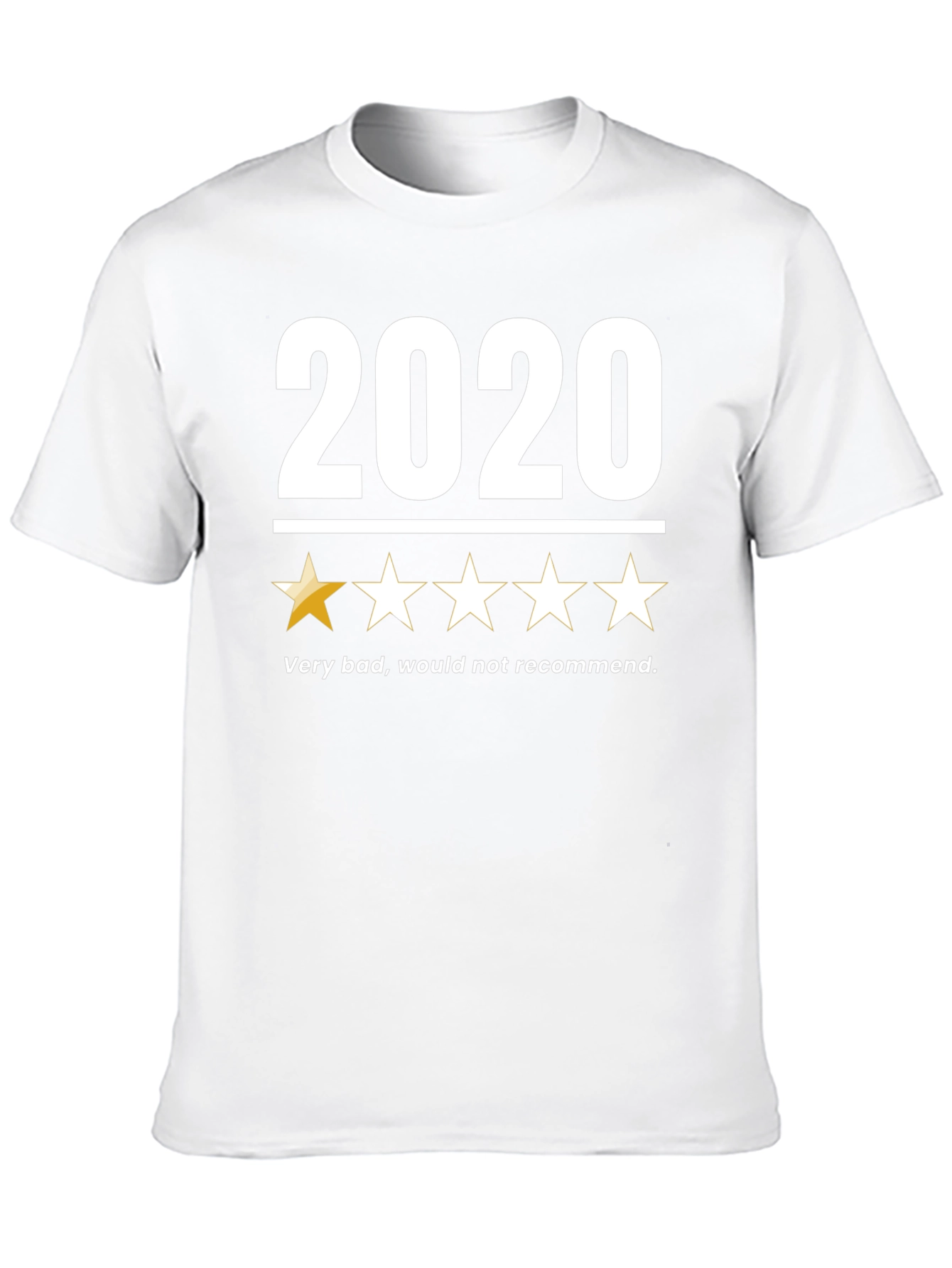 2020 One-Star Review Graphic T-Shirt
