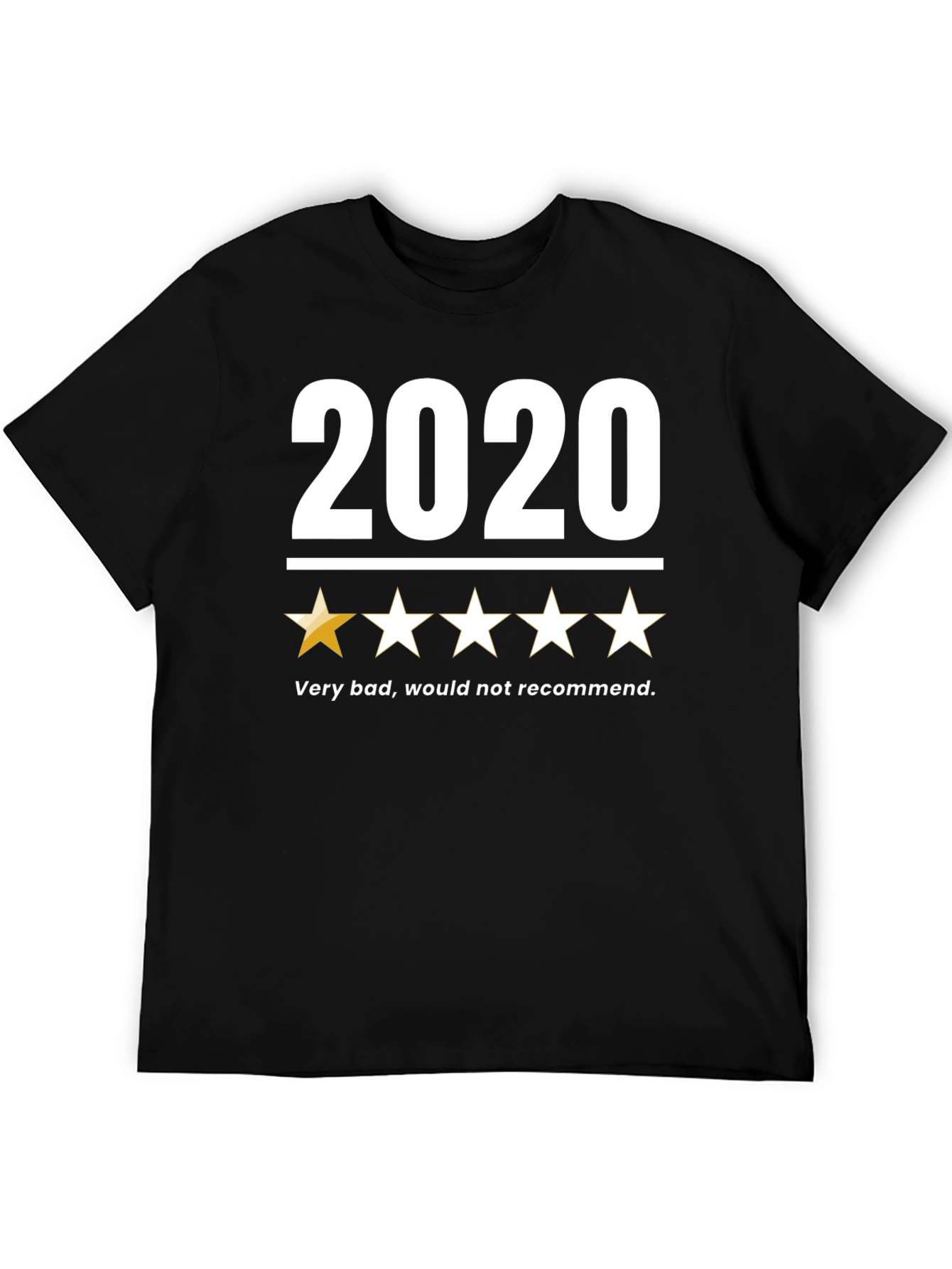 2020 One-Star Review Graphic T-Shirt