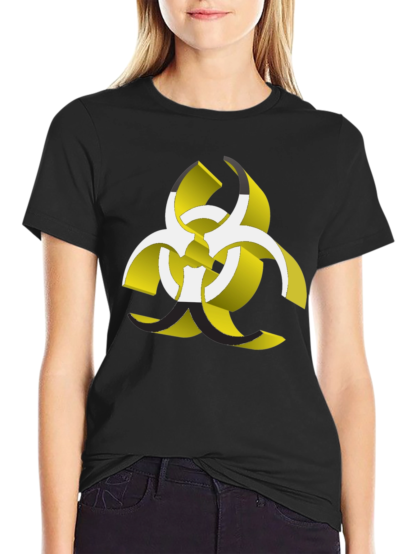 Biohazard Graphic T-Shirt - Bold Design