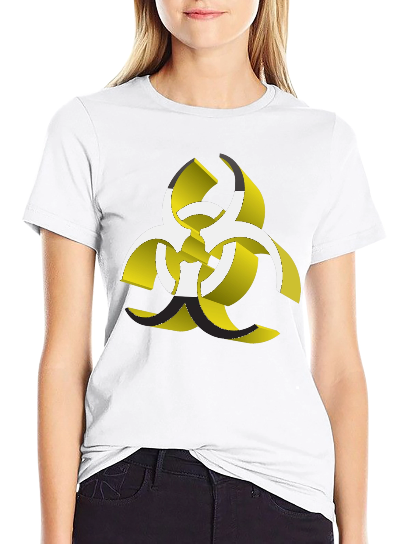 Biohazard Graphic T-Shirt - Bold Design