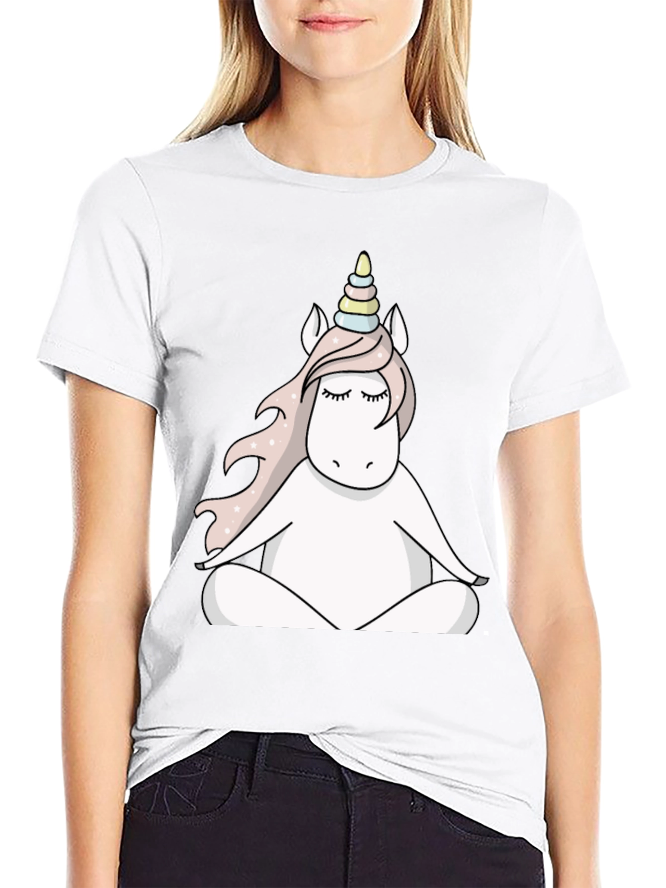 Unicorn Meditating T-Shirt