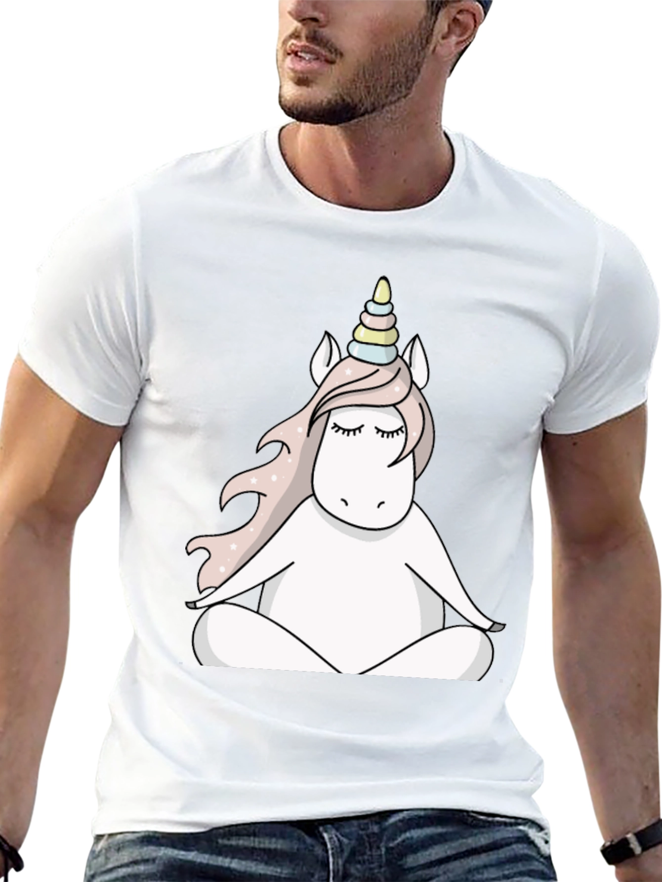 Unicorn Meditating T-Shirt