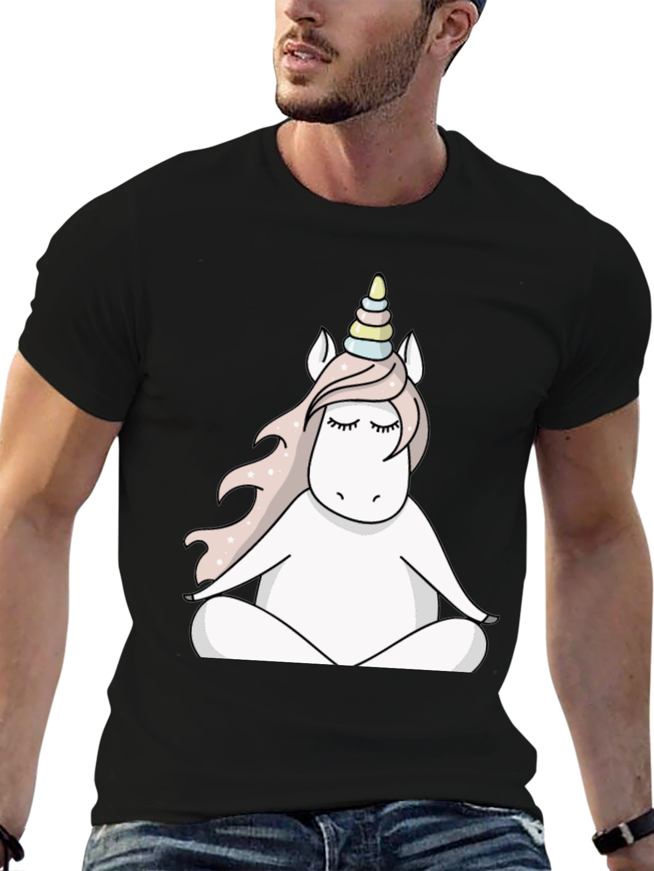 Unicorn Meditating T-Shirt