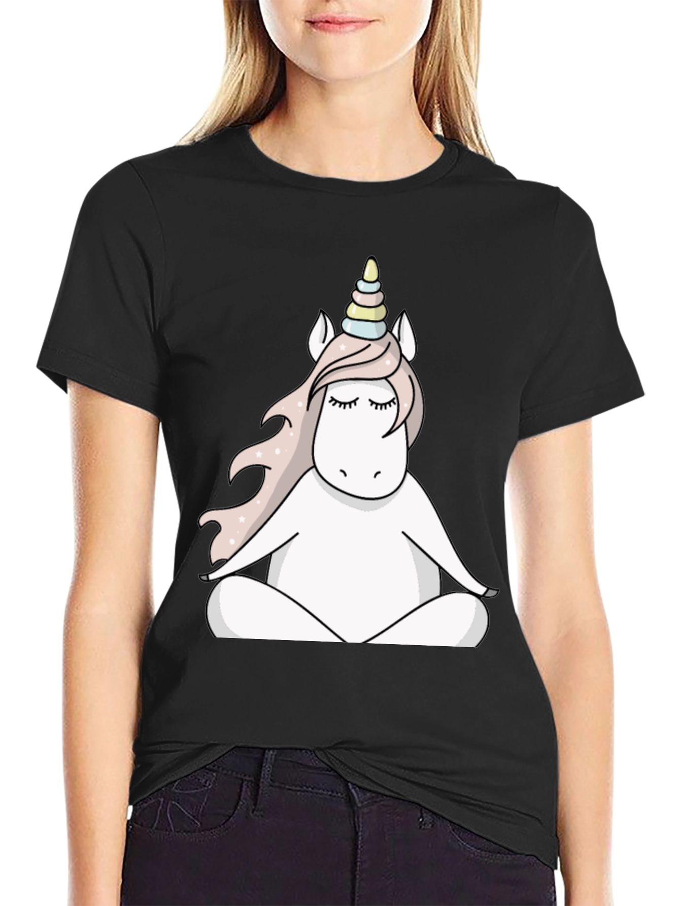 Unicorn Meditating T-Shirt