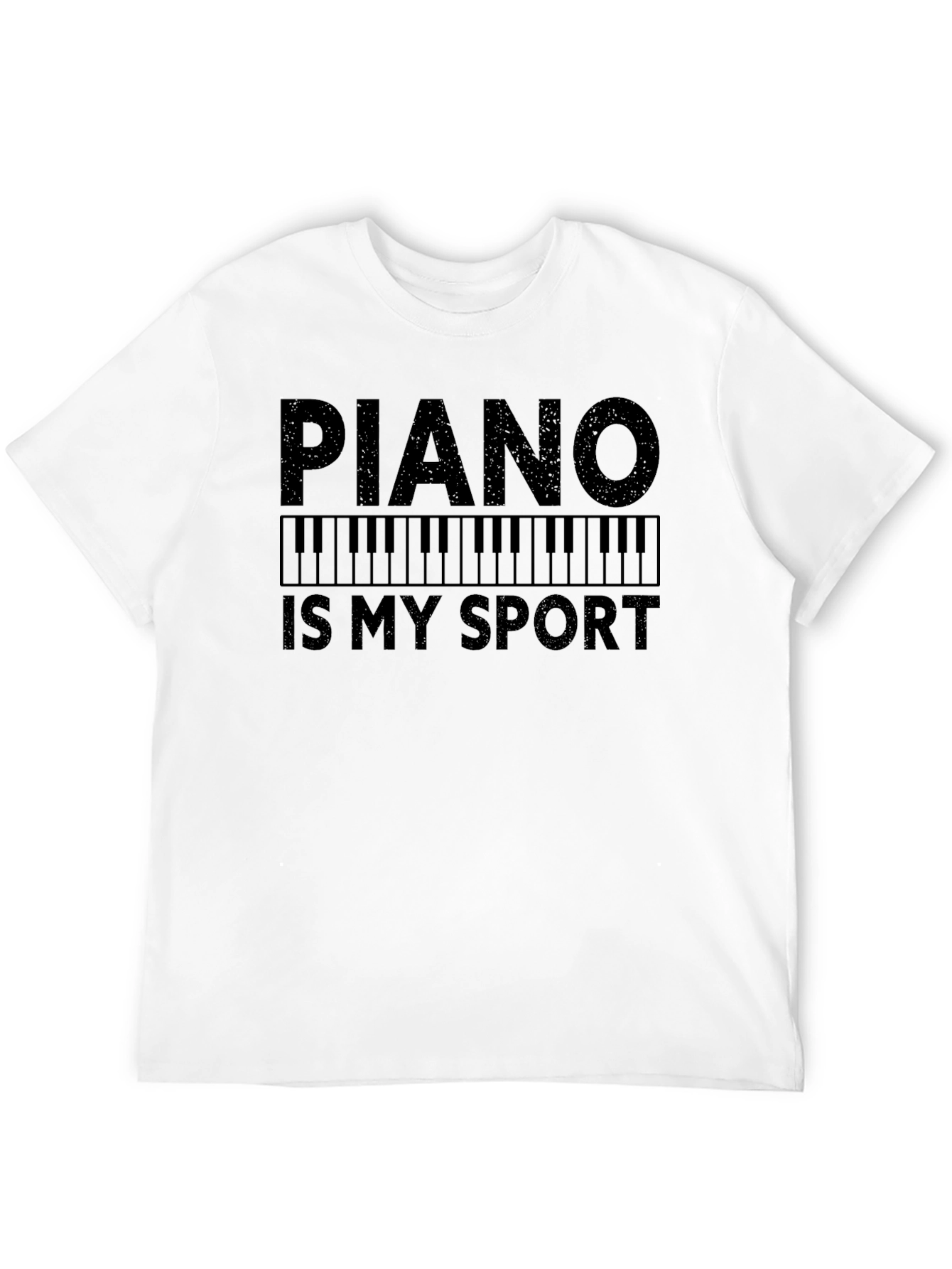 Piano Is My Sport Graphic T-Shirt