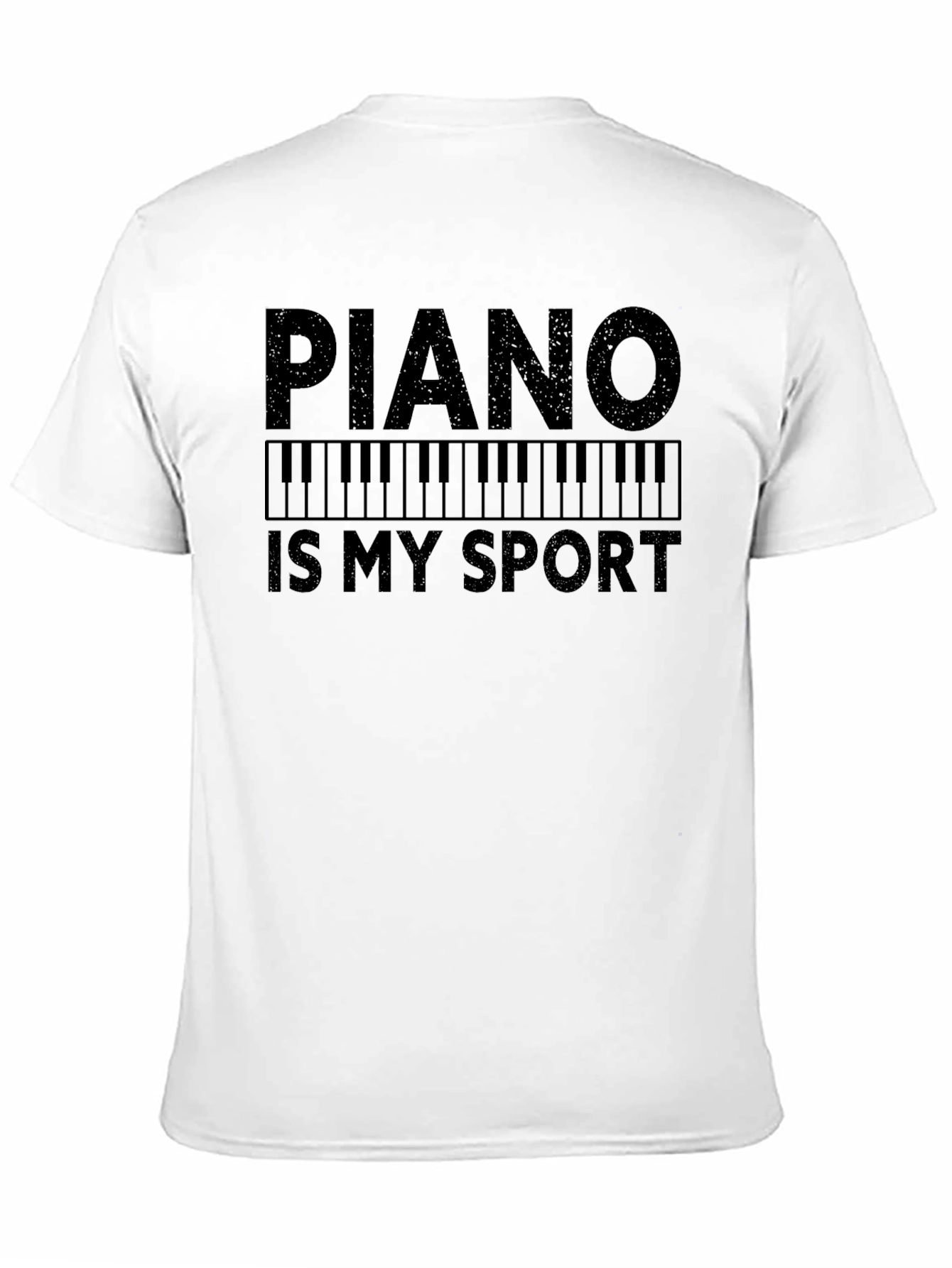 Piano Is My Sport Graphic T-Shirt