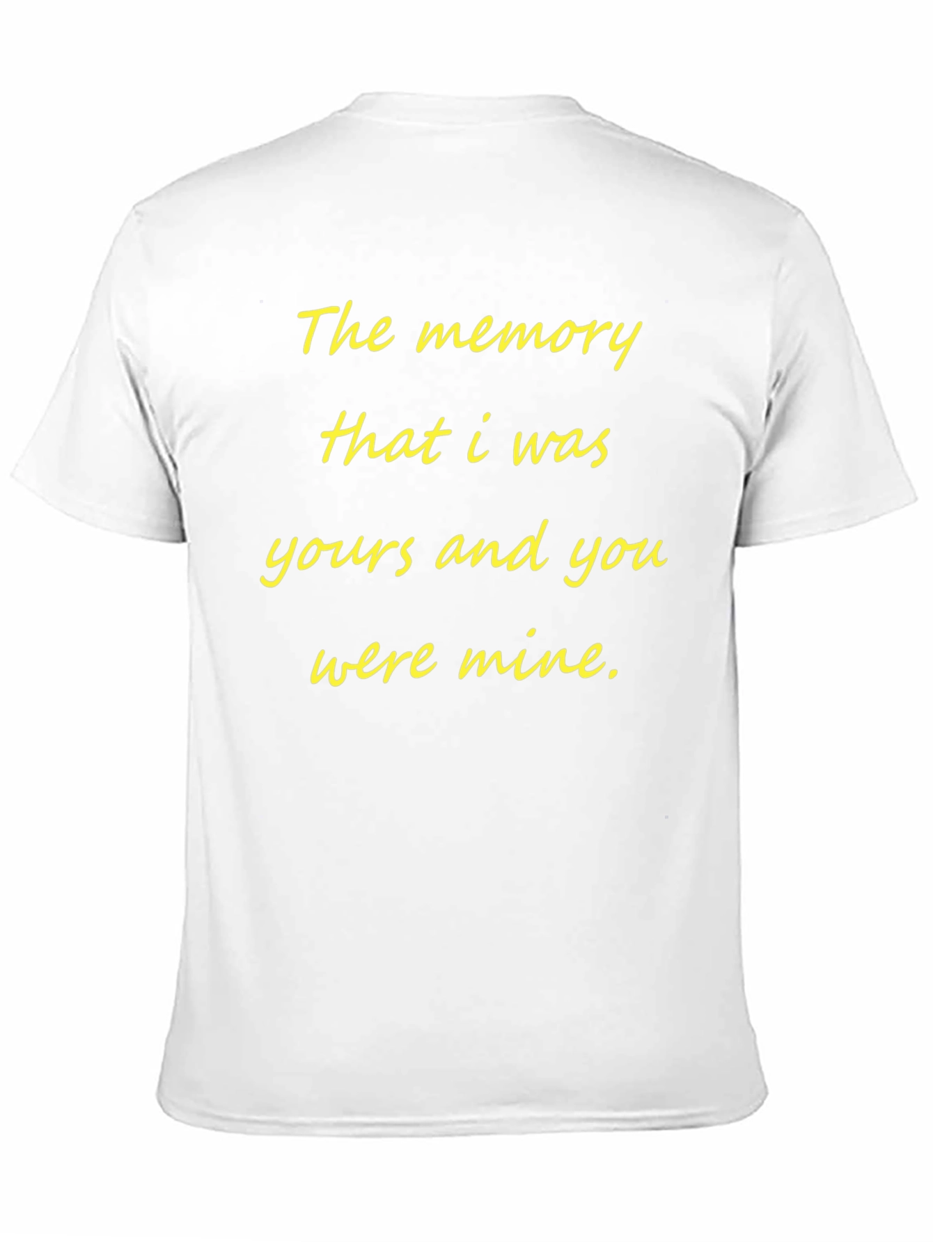 The Memory T-Shirt - Black Graphic Tee