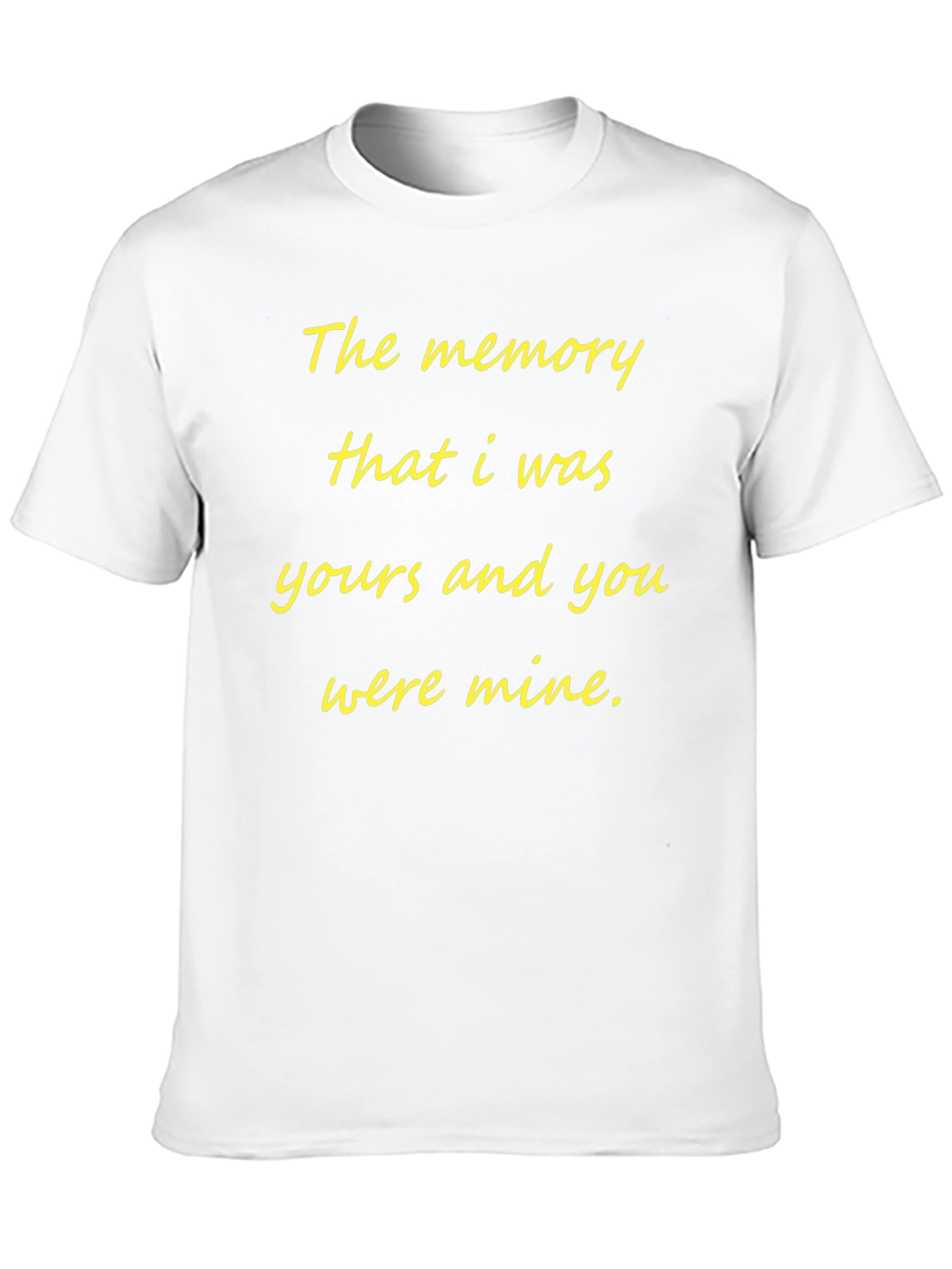 The Memory T-Shirt - Black Graphic Tee
