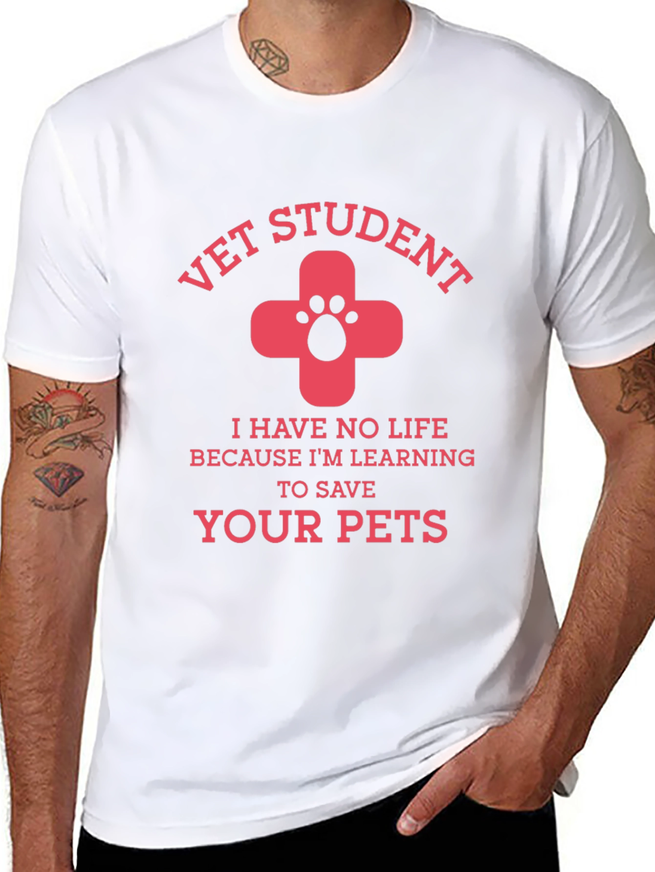 Vet Student Tee: Save Your Pets