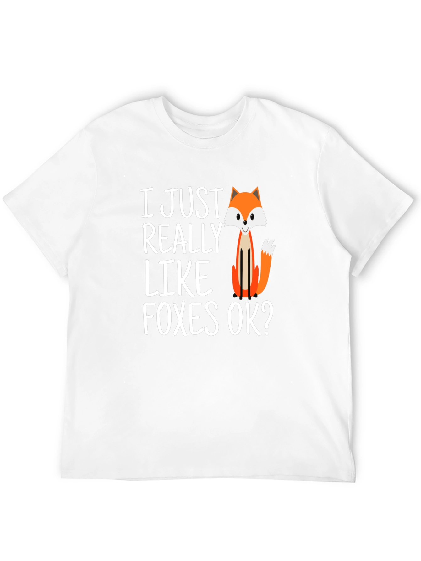 Fox Lovers Black T-Shirt