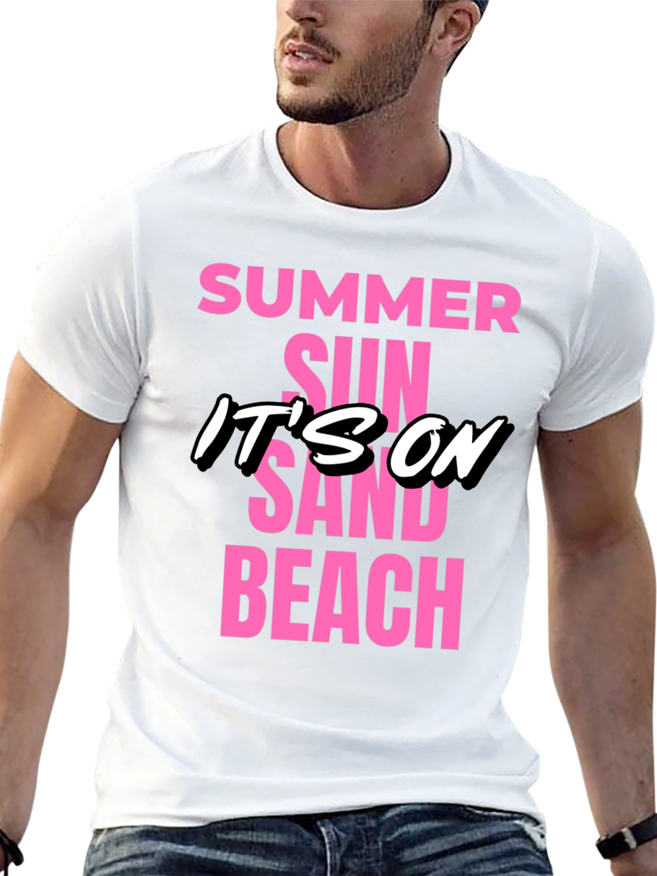 Summer Beach Graphic Tee