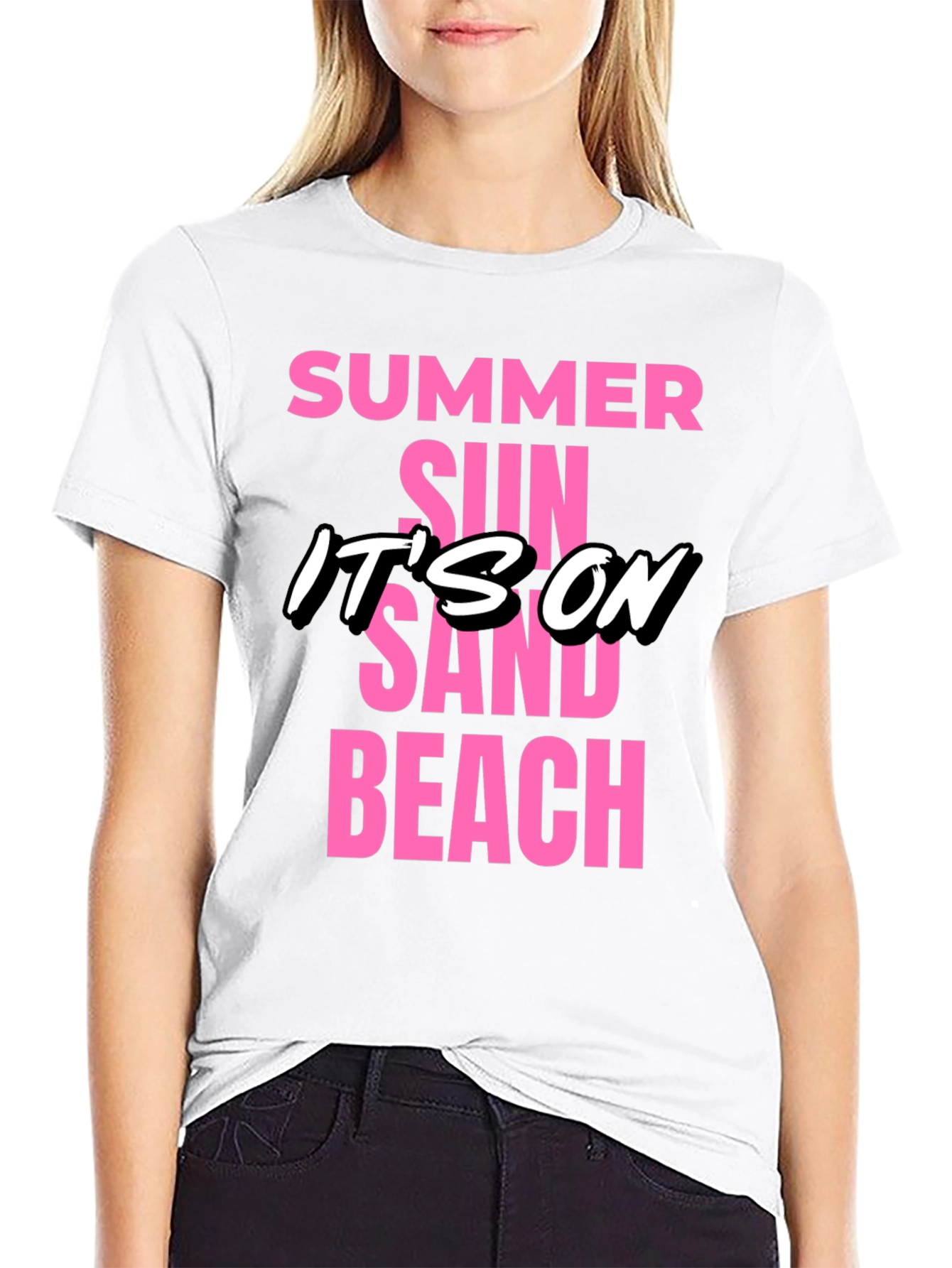 Summer Beach Graphic Tee