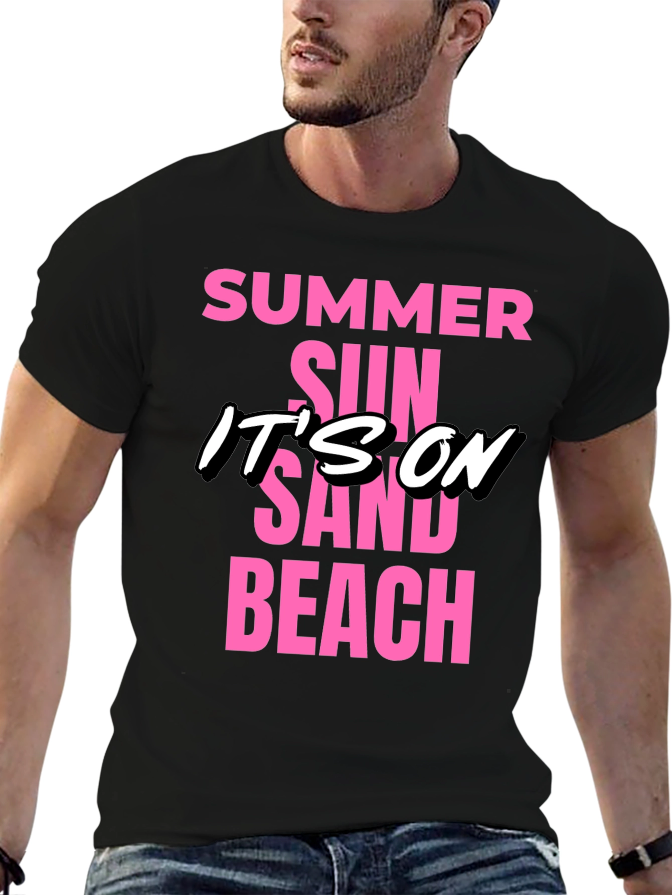 Summer Beach Graphic Tee