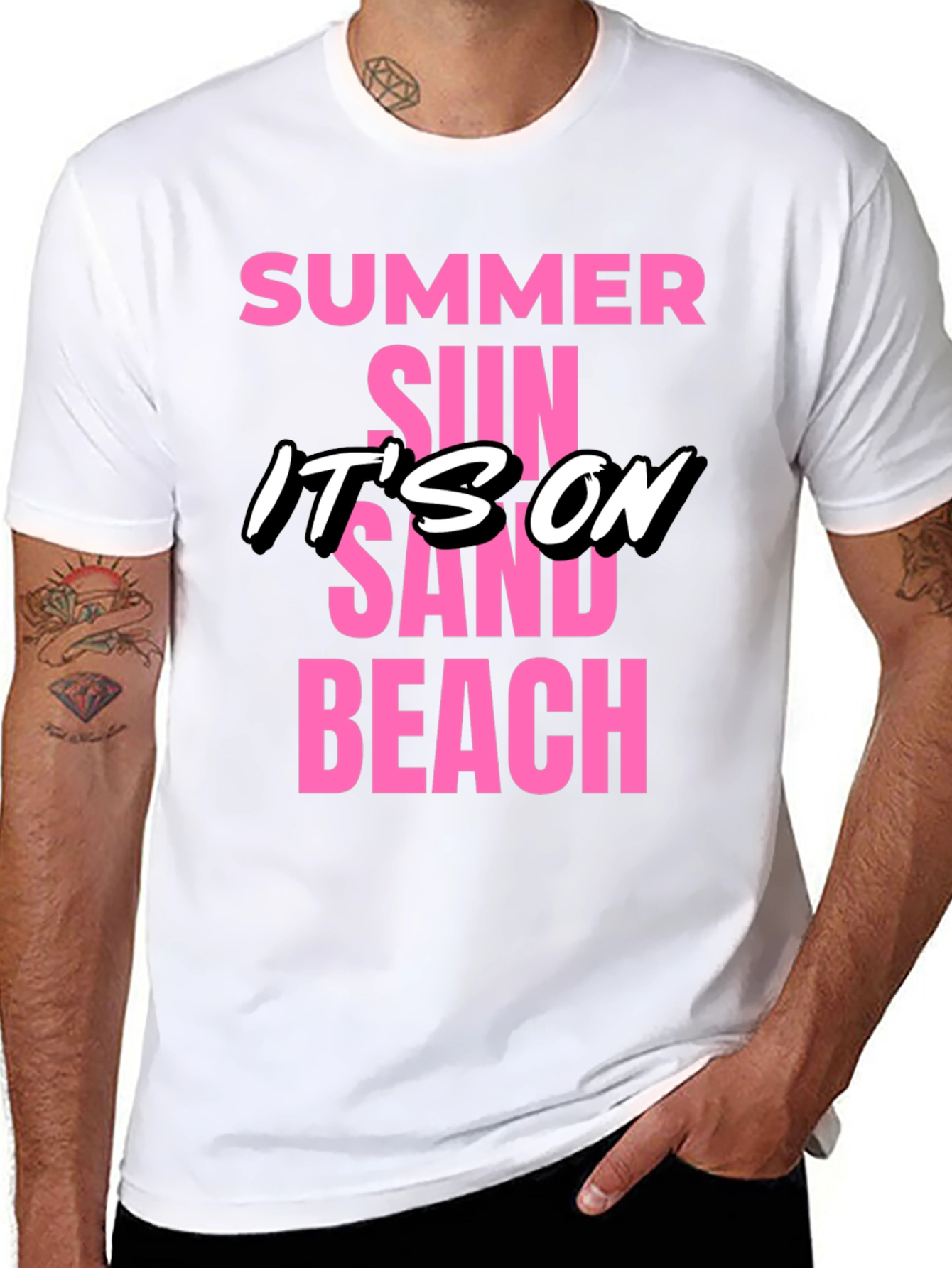 Summer Beach Graphic Tee