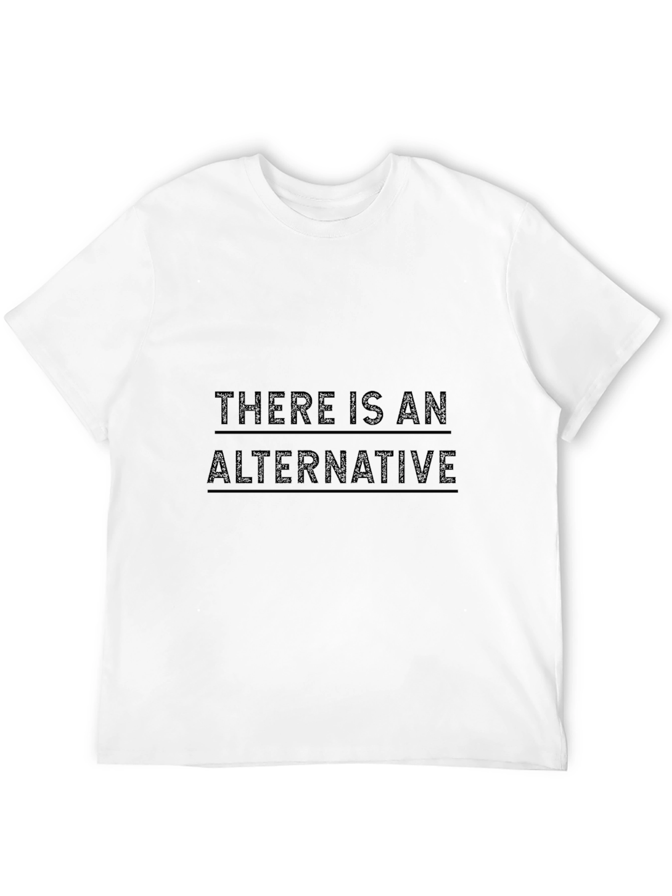 There is An Alternative Graphic Tee - Black