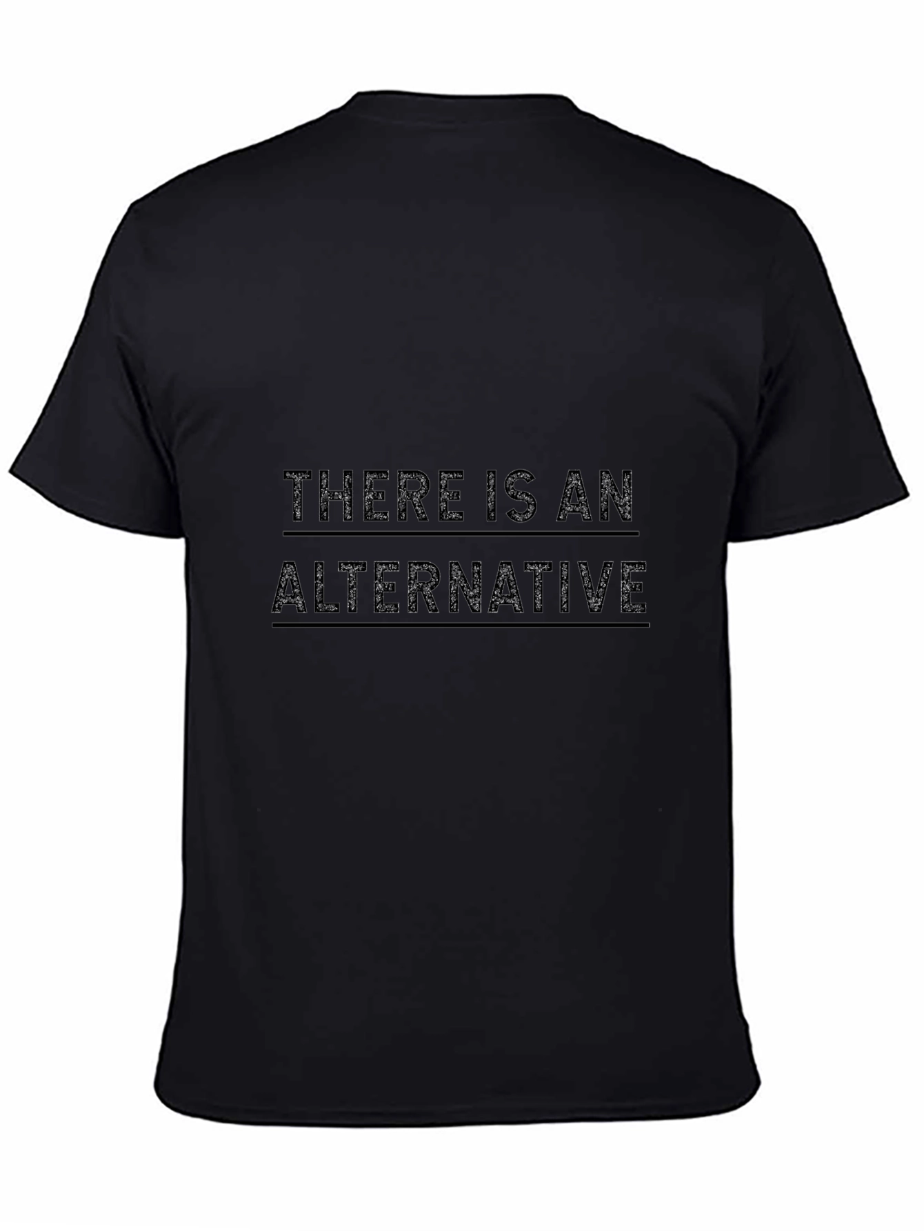There is An Alternative Graphic Tee - Black