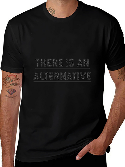 There is An Alternative Graphic Tee - Black