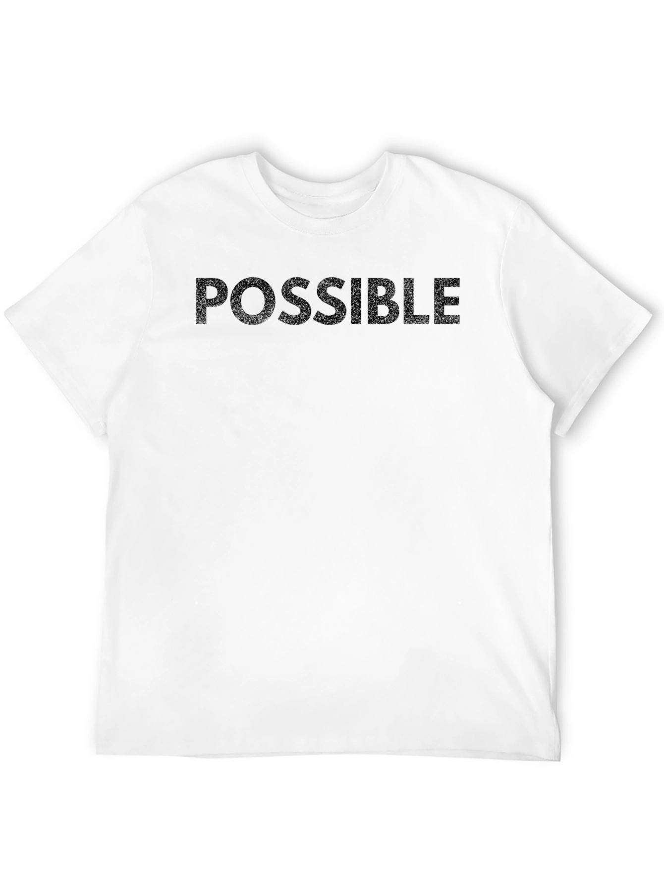Possible Graphic Print Crew Neck T-Shirt