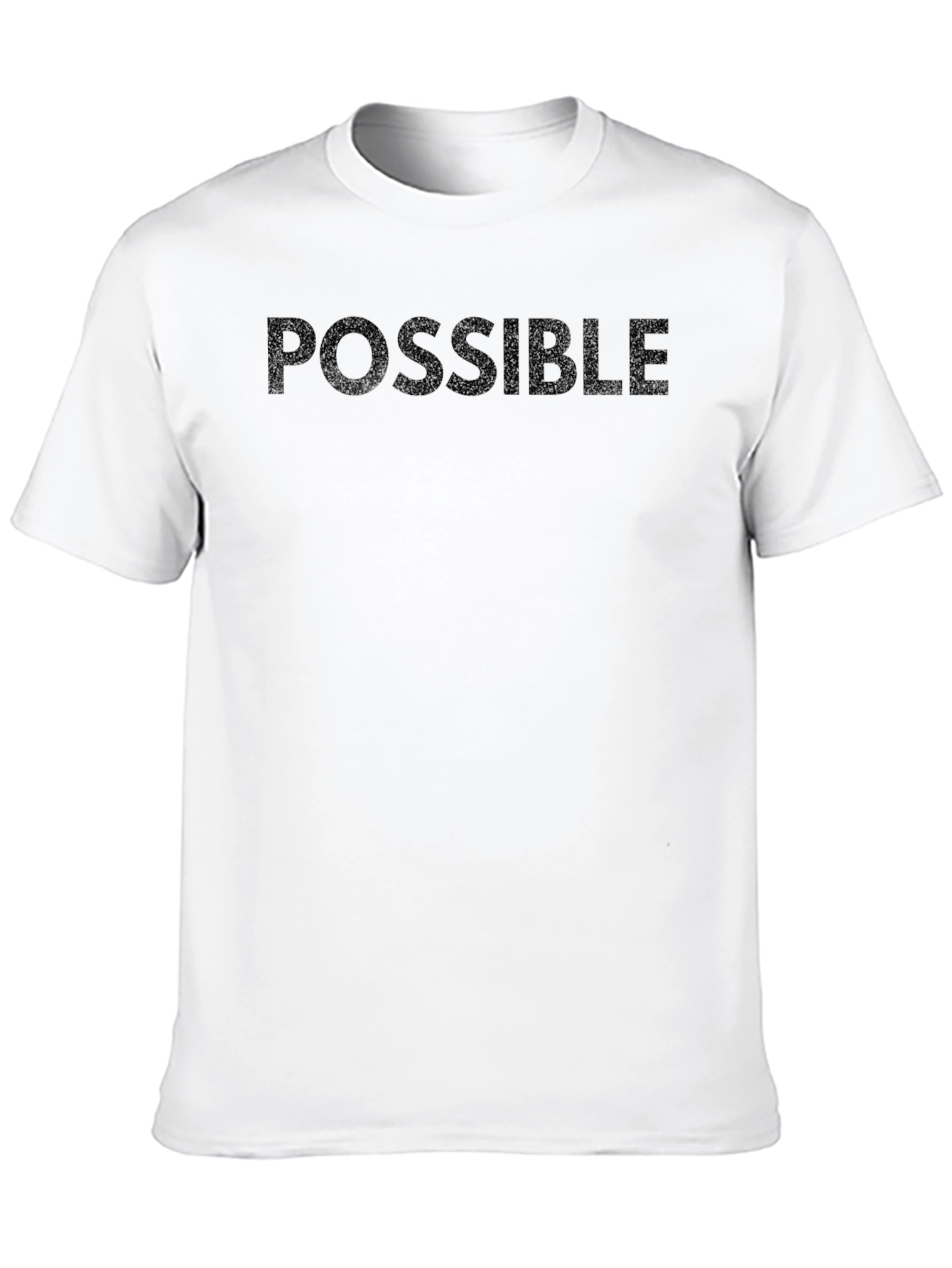 Possible Graphic Print Crew Neck T-Shirt