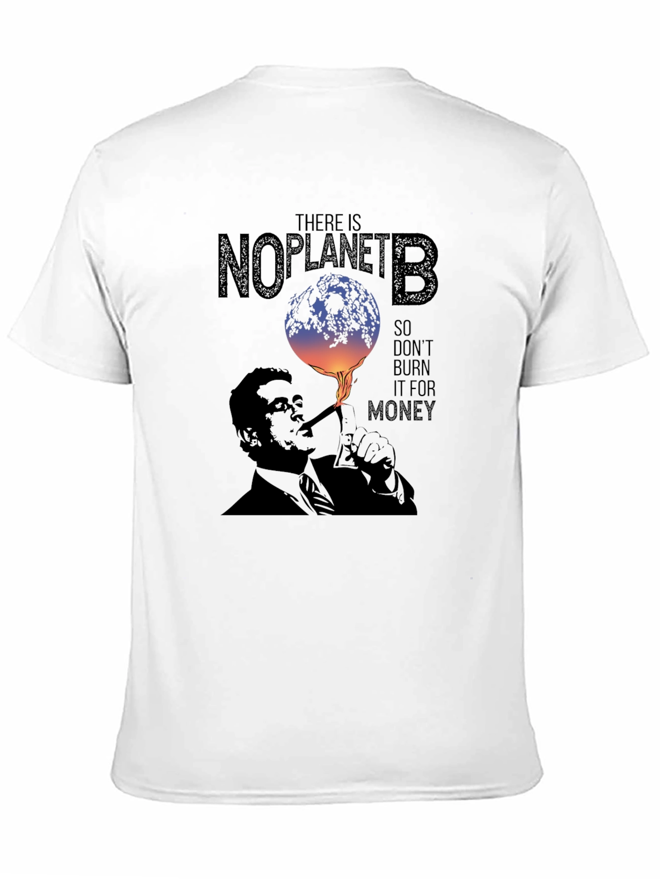 No Planet B Graphic Tee - Eco Awareness T-Shirt