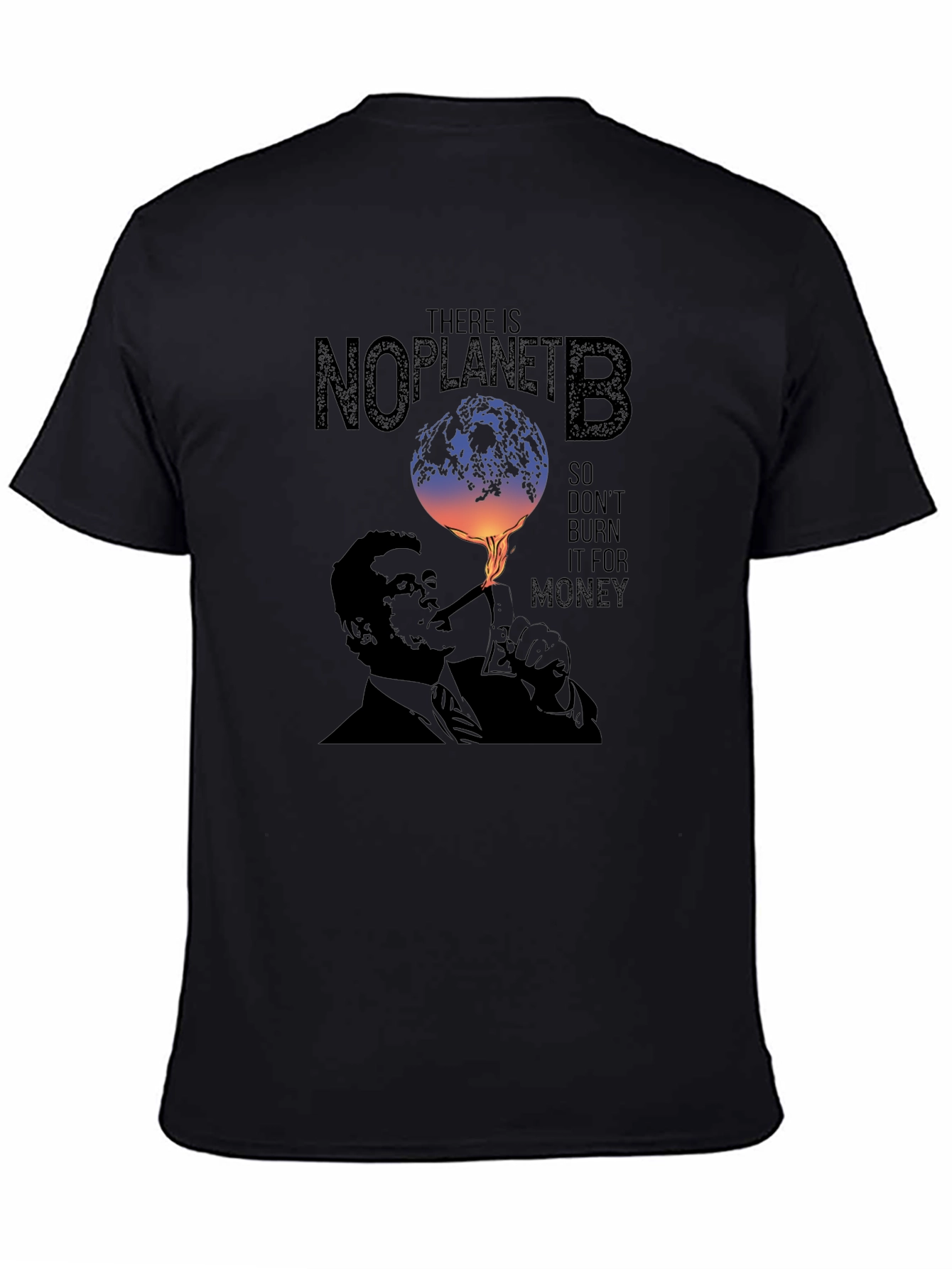 No Planet B Graphic Tee - Eco Awareness T-Shirt