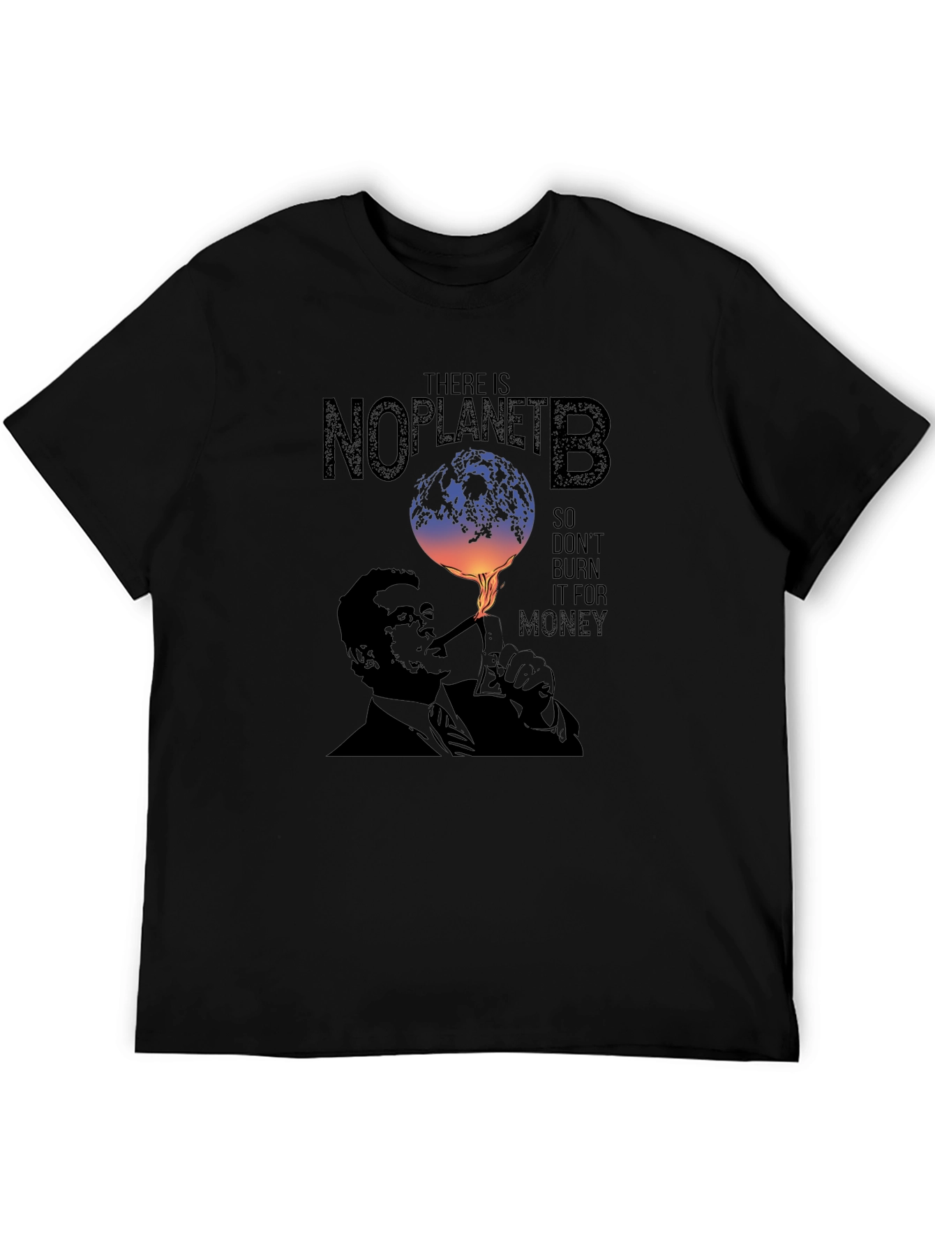 No Planet B Graphic Tee - Eco Awareness T-Shirt