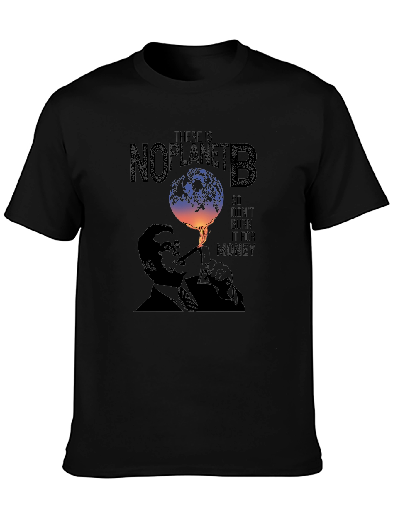 No Planet B Graphic Tee - Eco Awareness T-Shirt