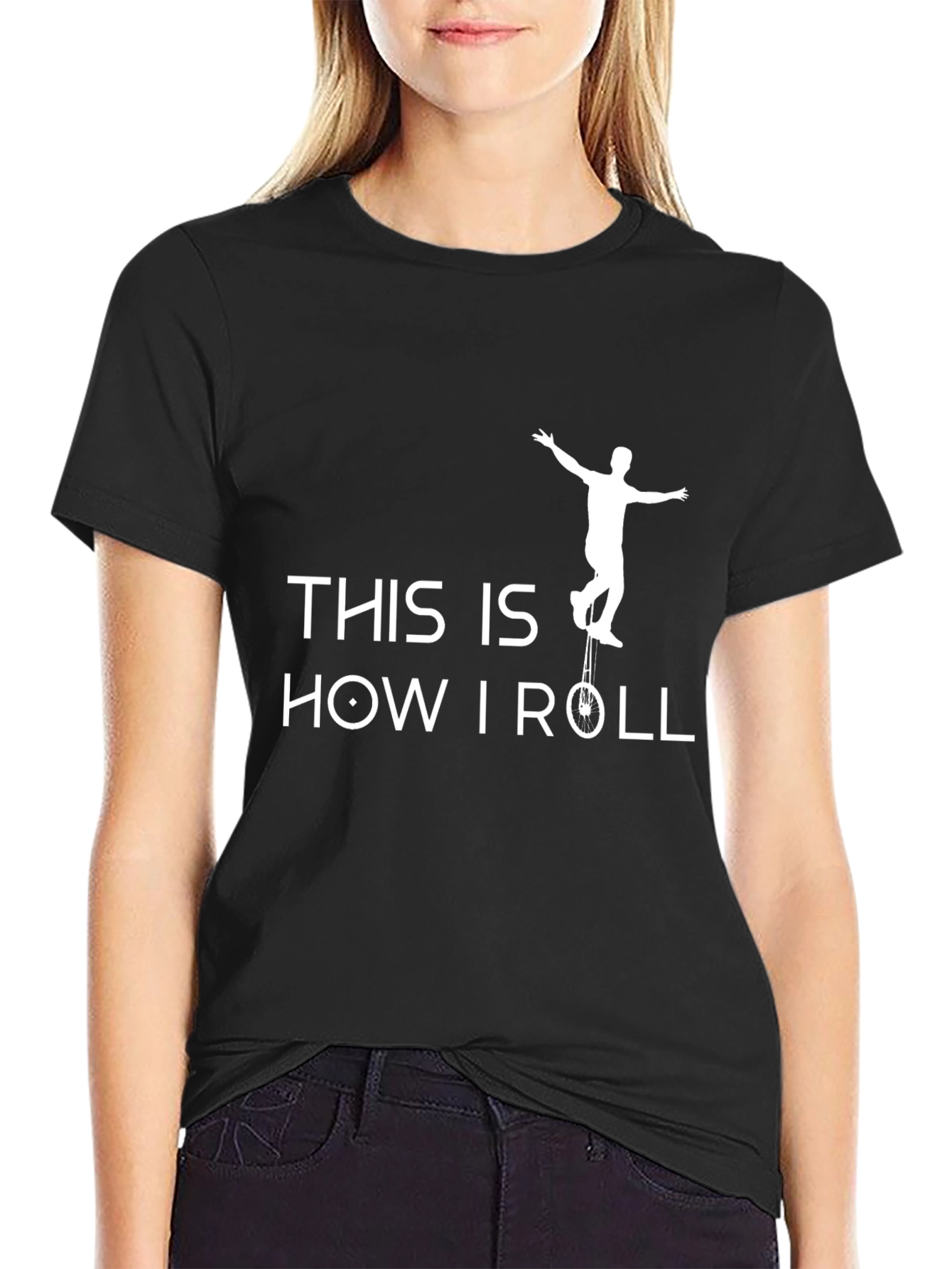 This is How I Roll T-Shirt - Unicycle Design
