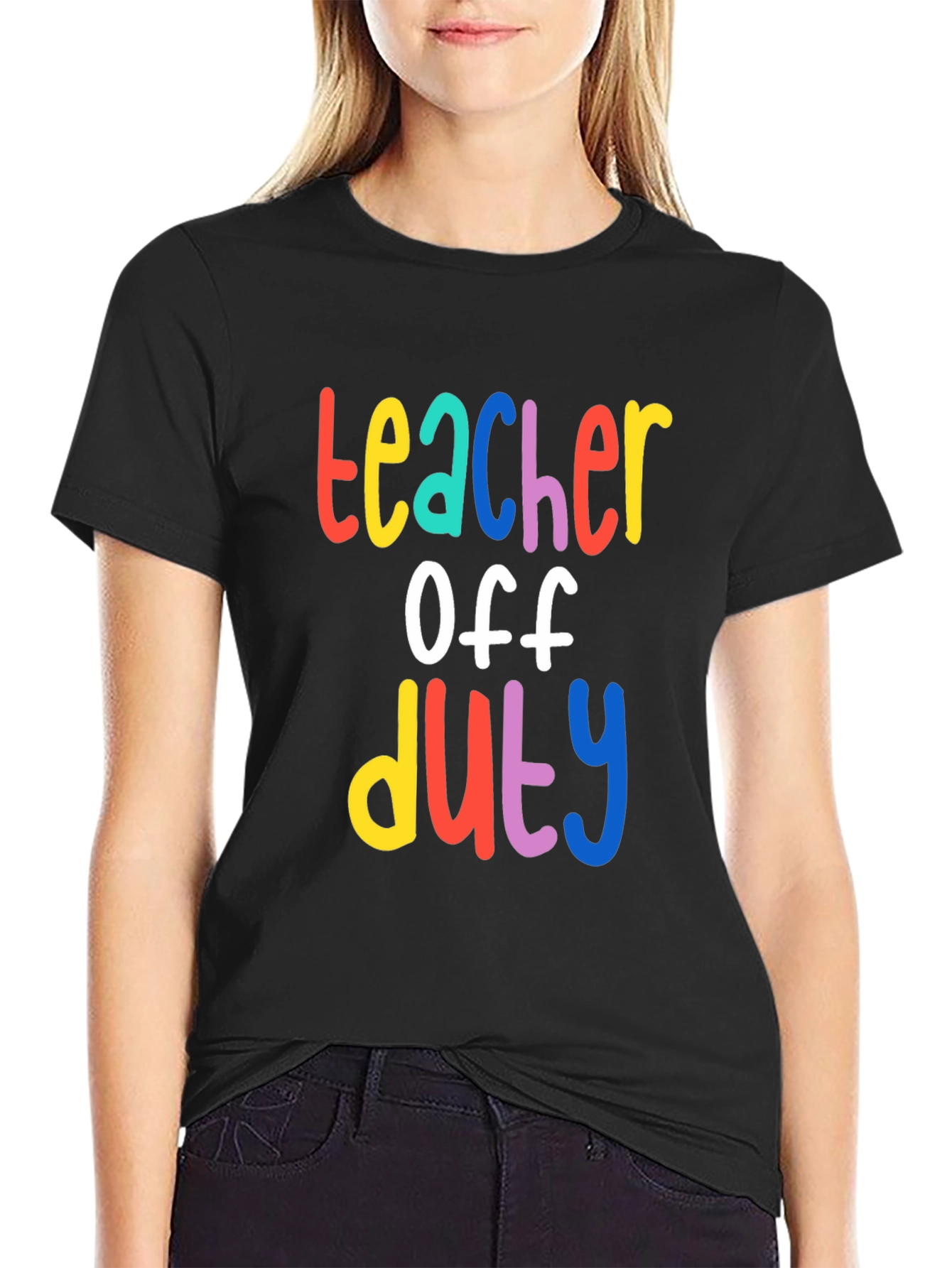Teacher Off Duty Graphic T-Shirt