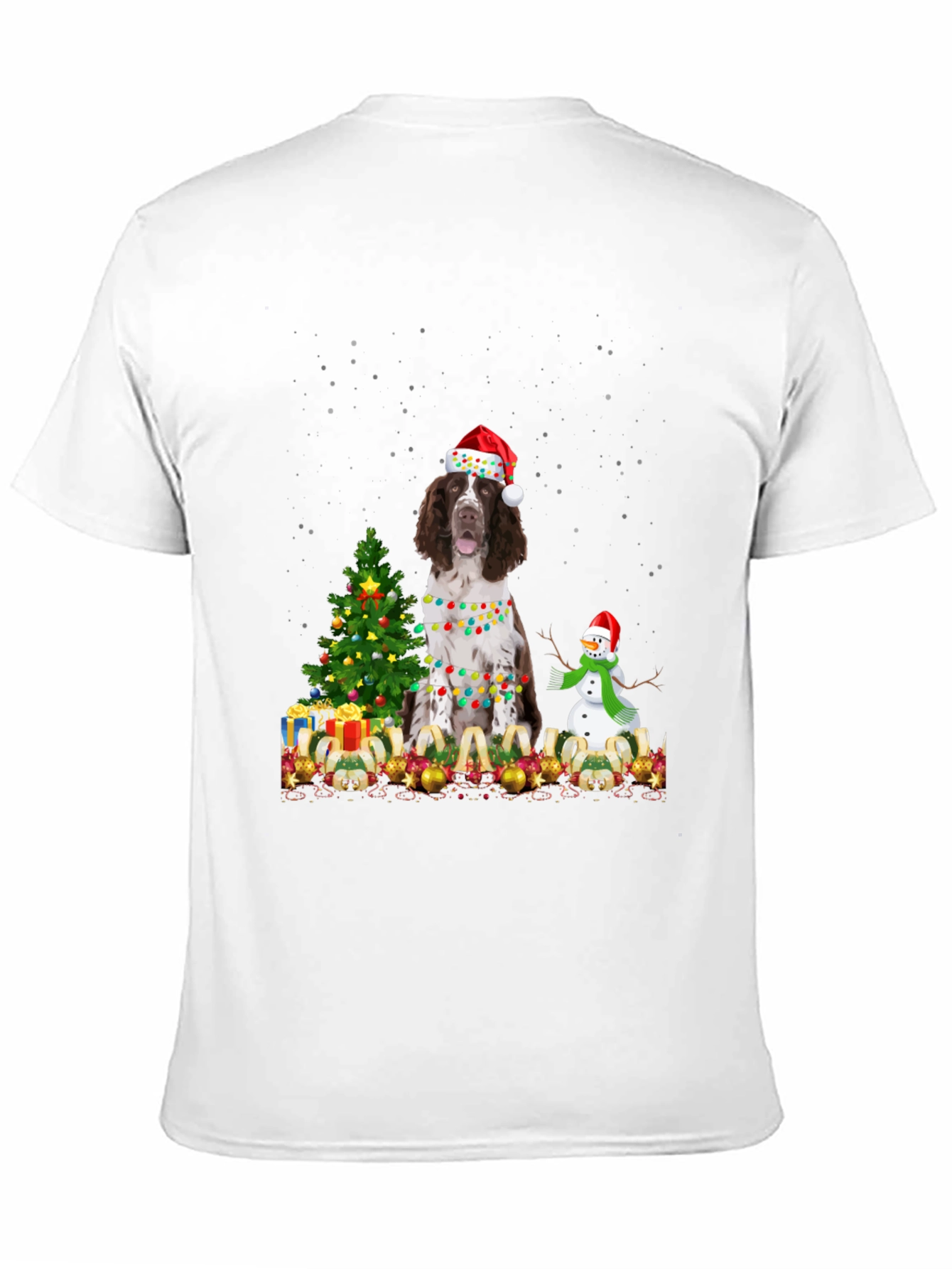Holiday Dog T-Shirt - Christmas Decor