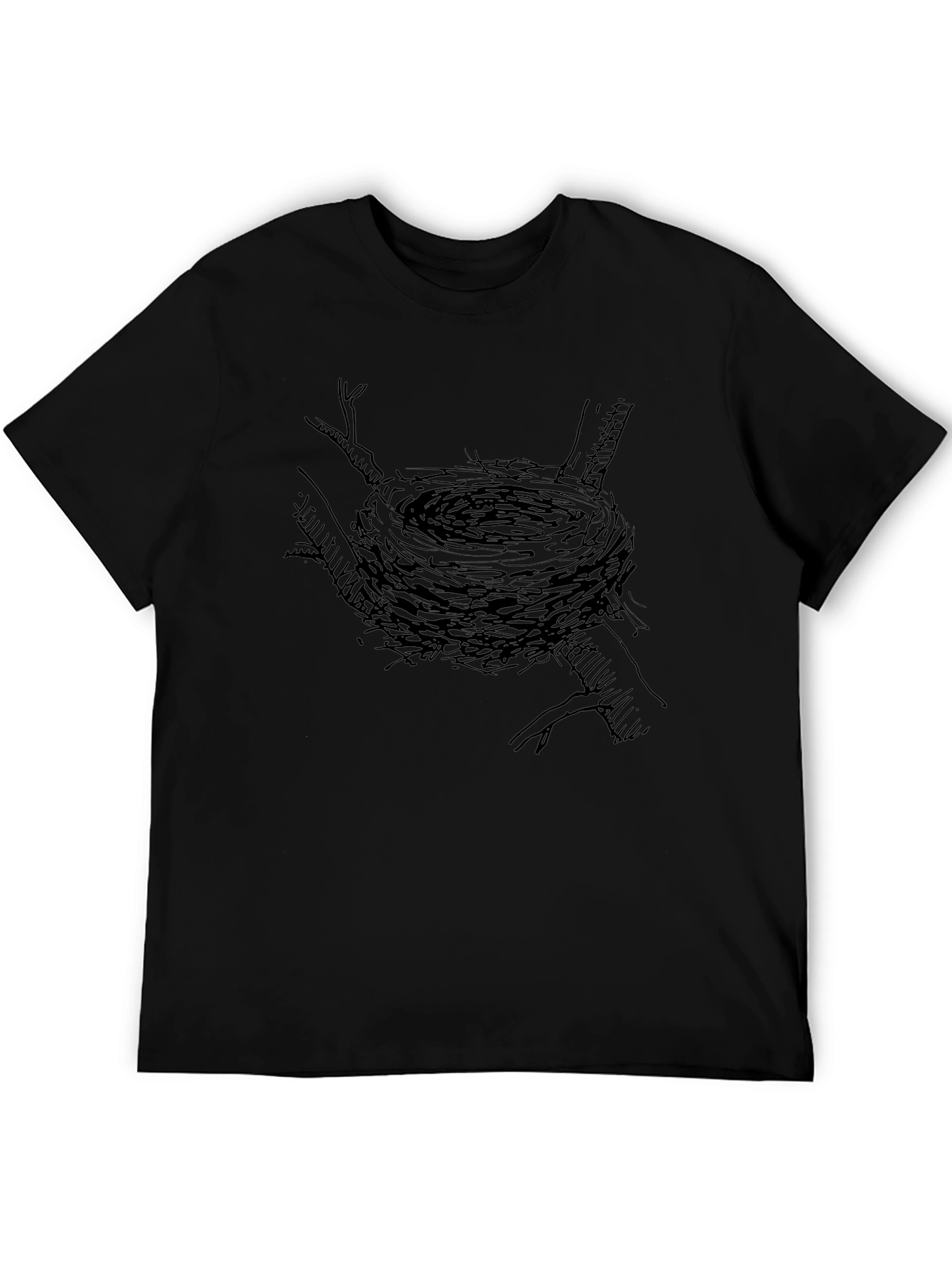 Natures Nest Graphic Tee - Black