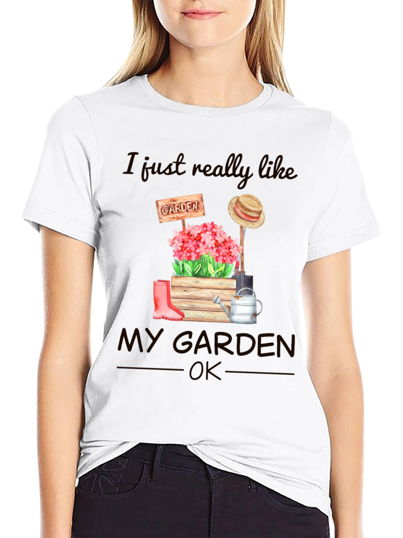 Gardening Lover T-Shirt - I Love My Garden