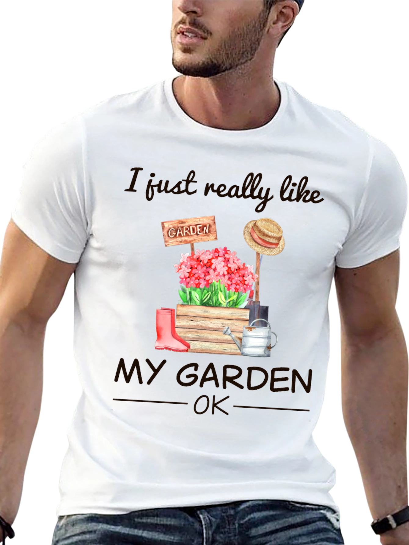 Gardening Lover T-Shirt - I Love My Garden