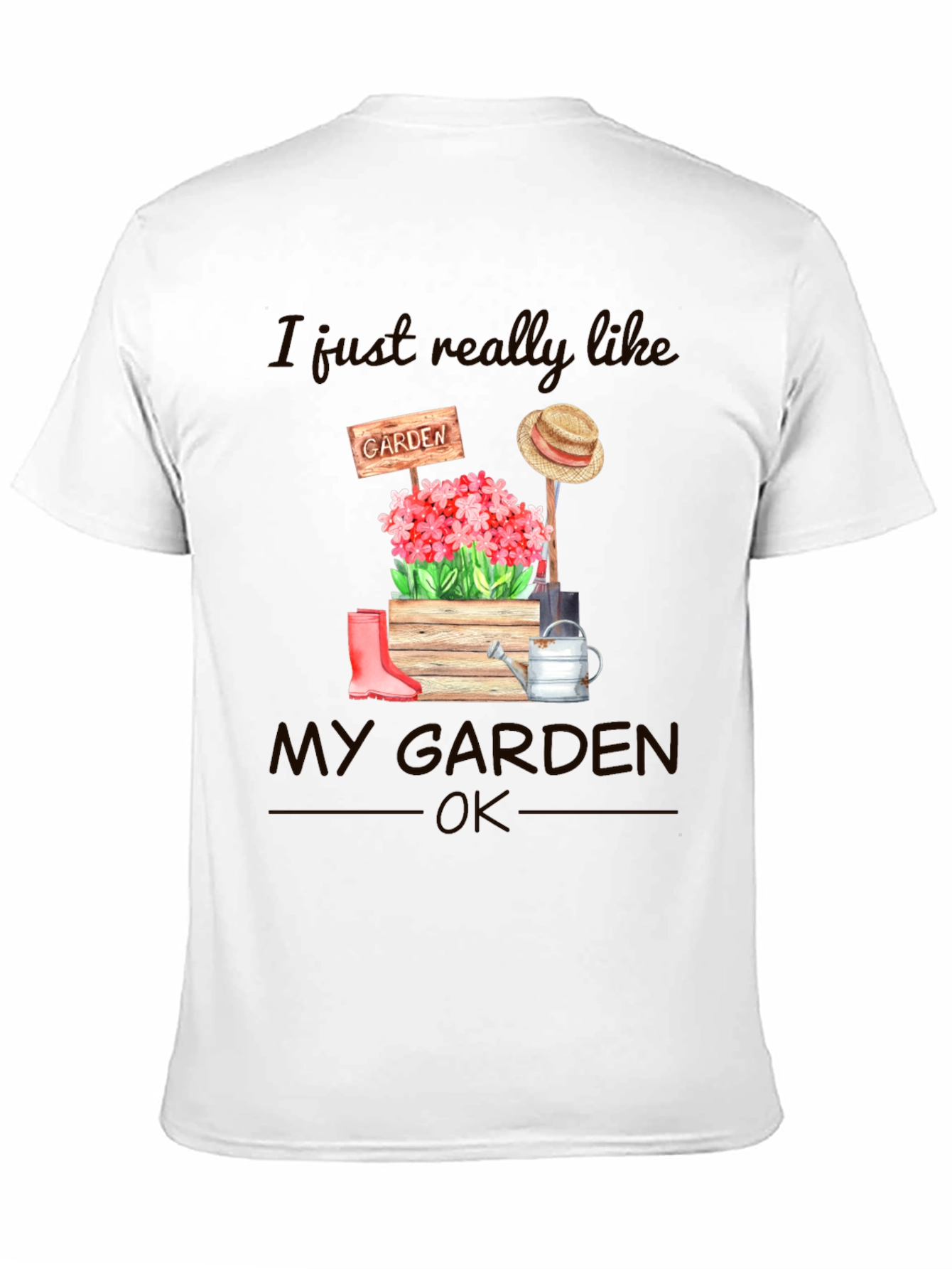 Gardening Lover T-Shirt - I Love My Garden