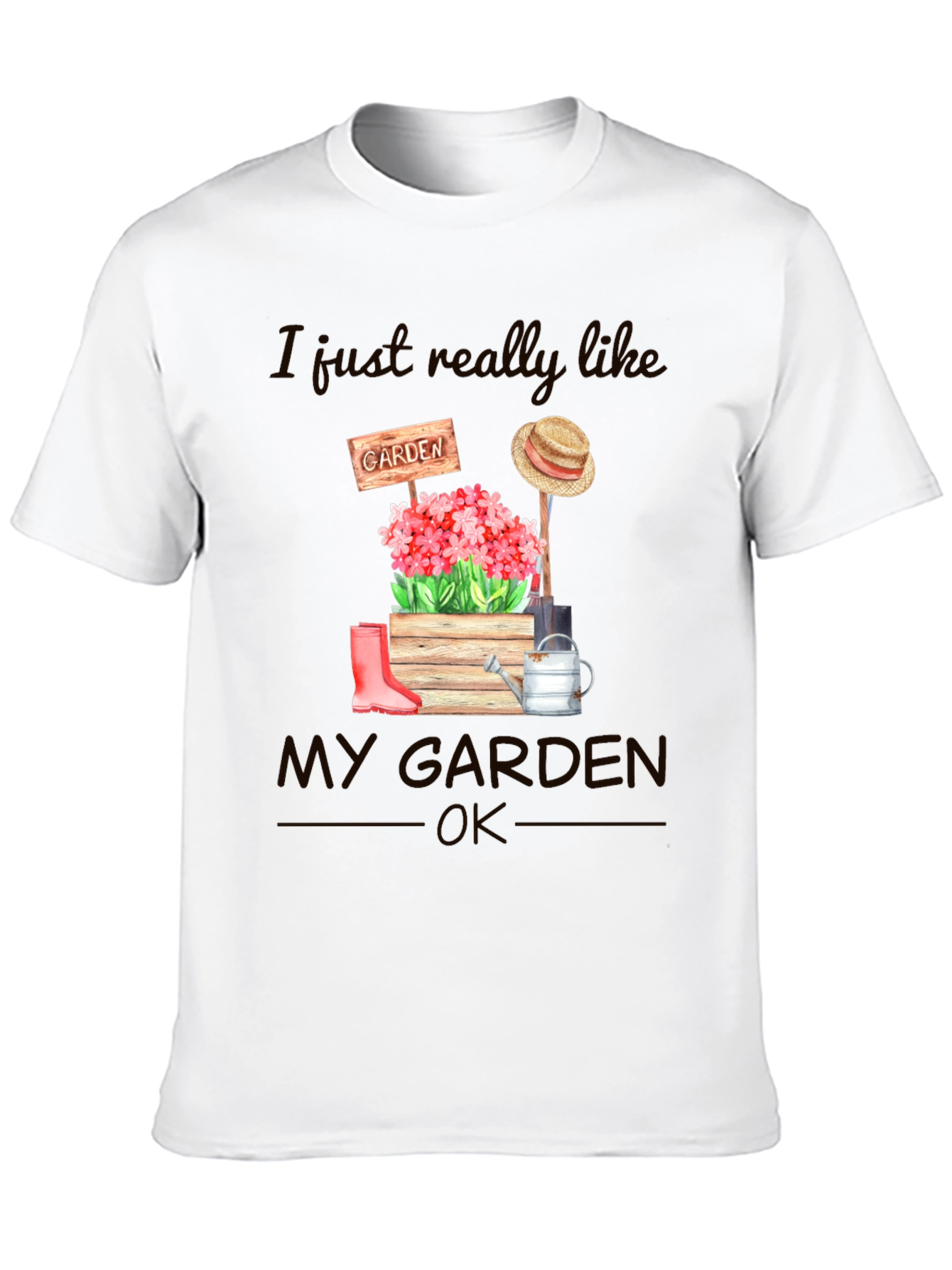 Gardening Lover T-Shirt - I Love My Garden