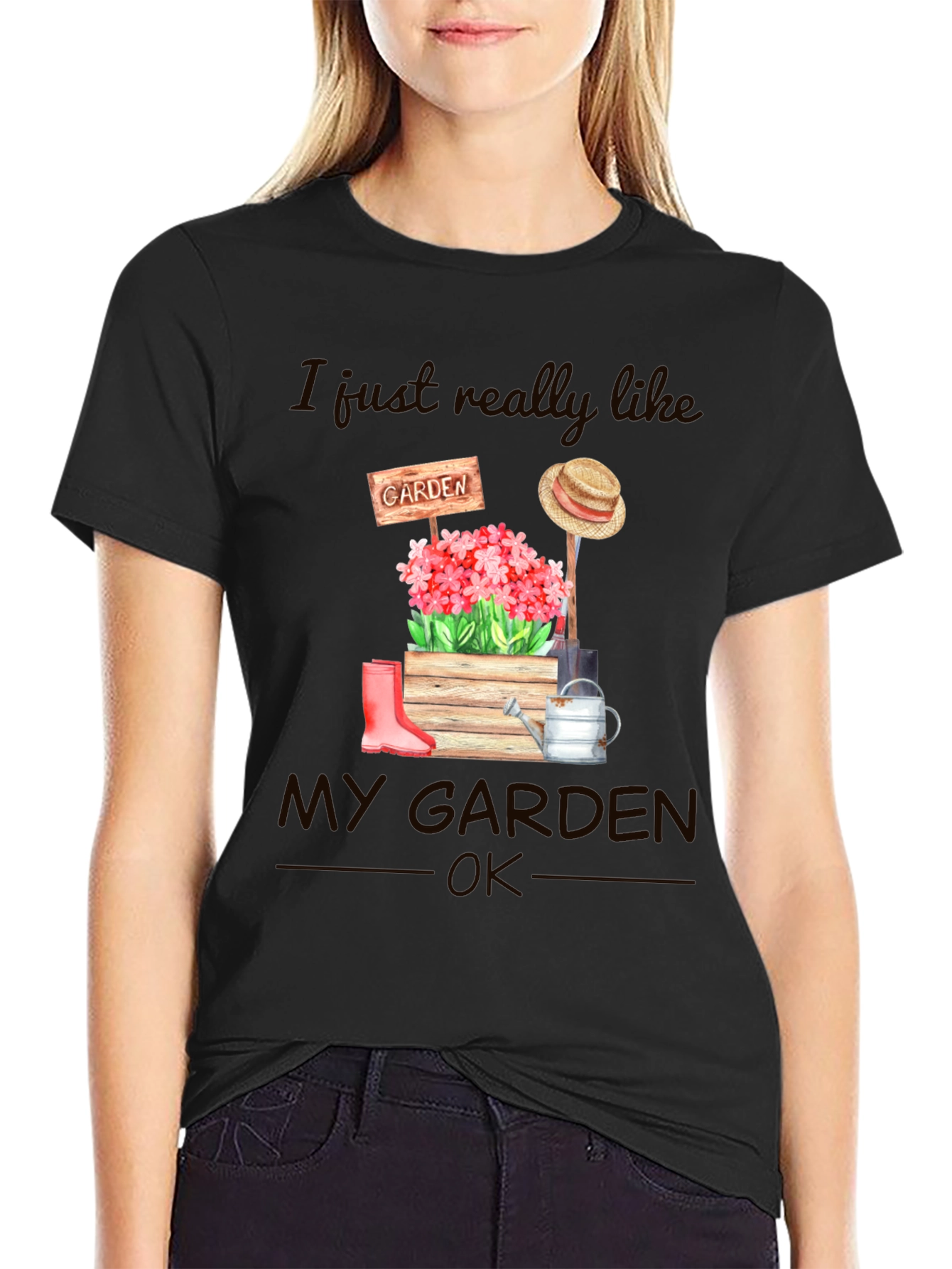 Gardening Lover T-Shirt - I Love My Garden