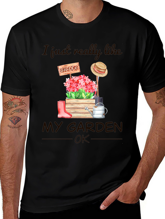 Gardening Lover T-Shirt - I Love My Garden