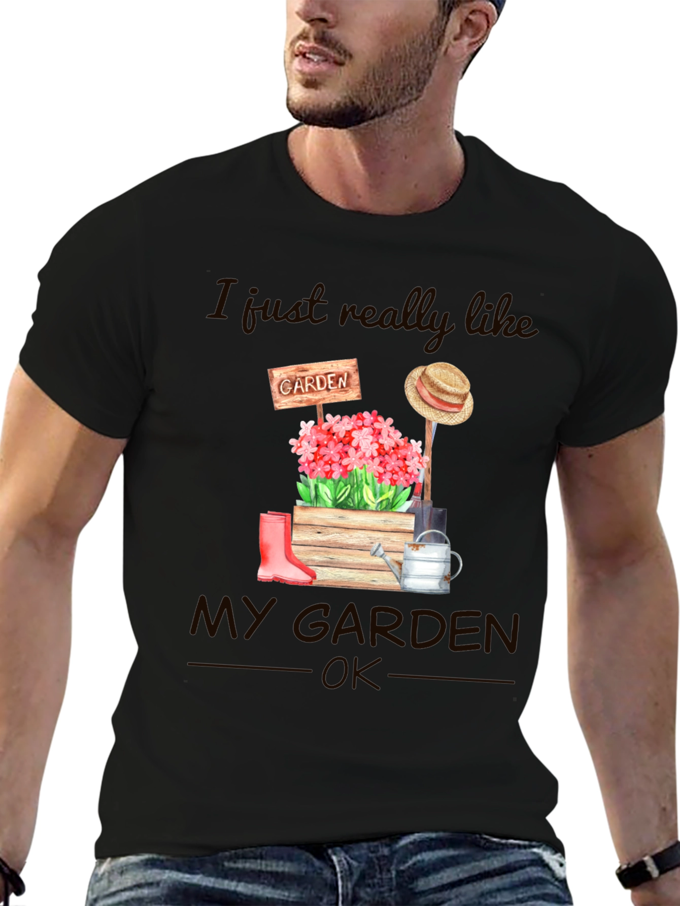 Gardening Lover T-Shirt - I Love My Garden