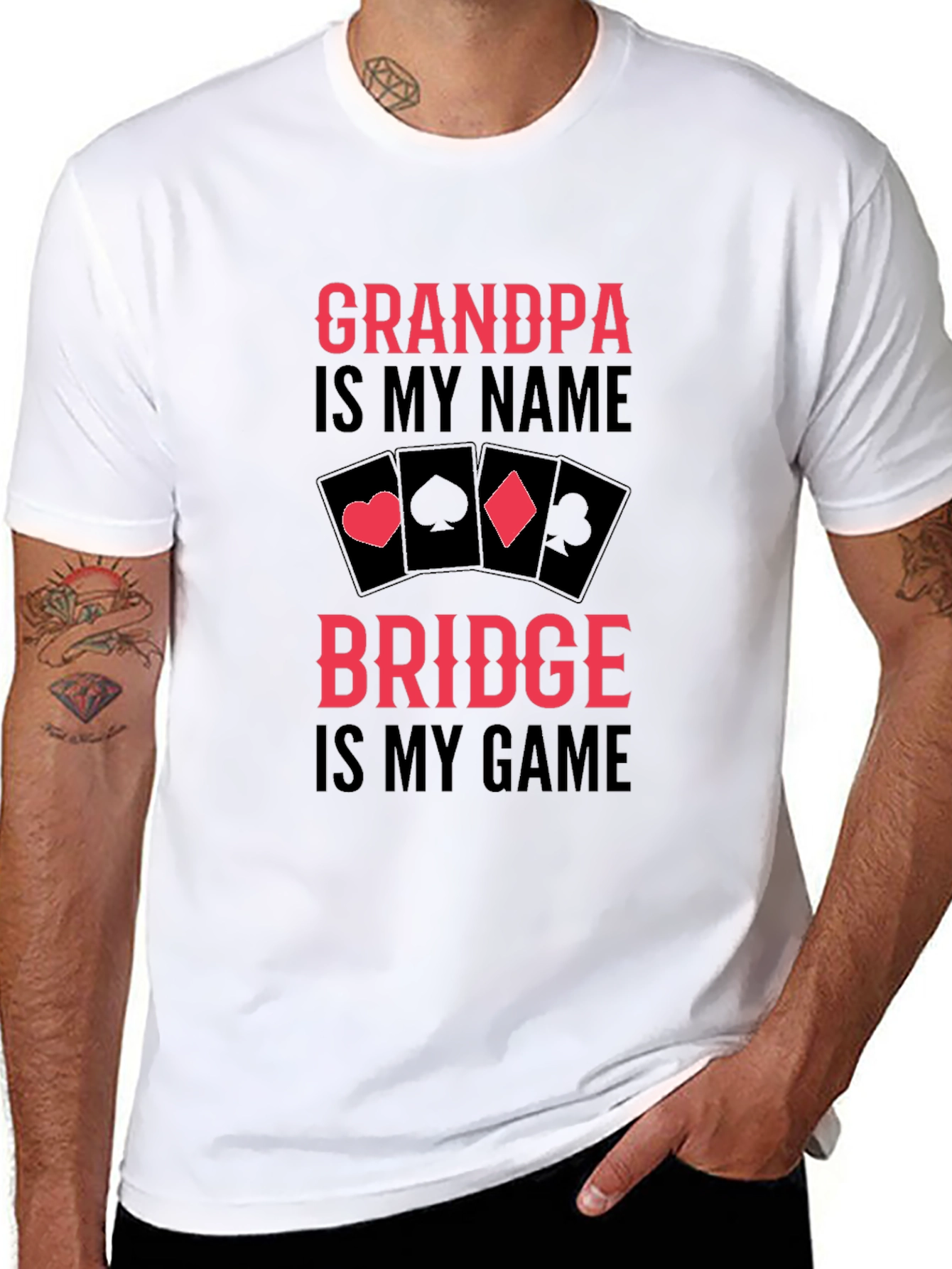 Grandpas Bridge Game T-Shirt
