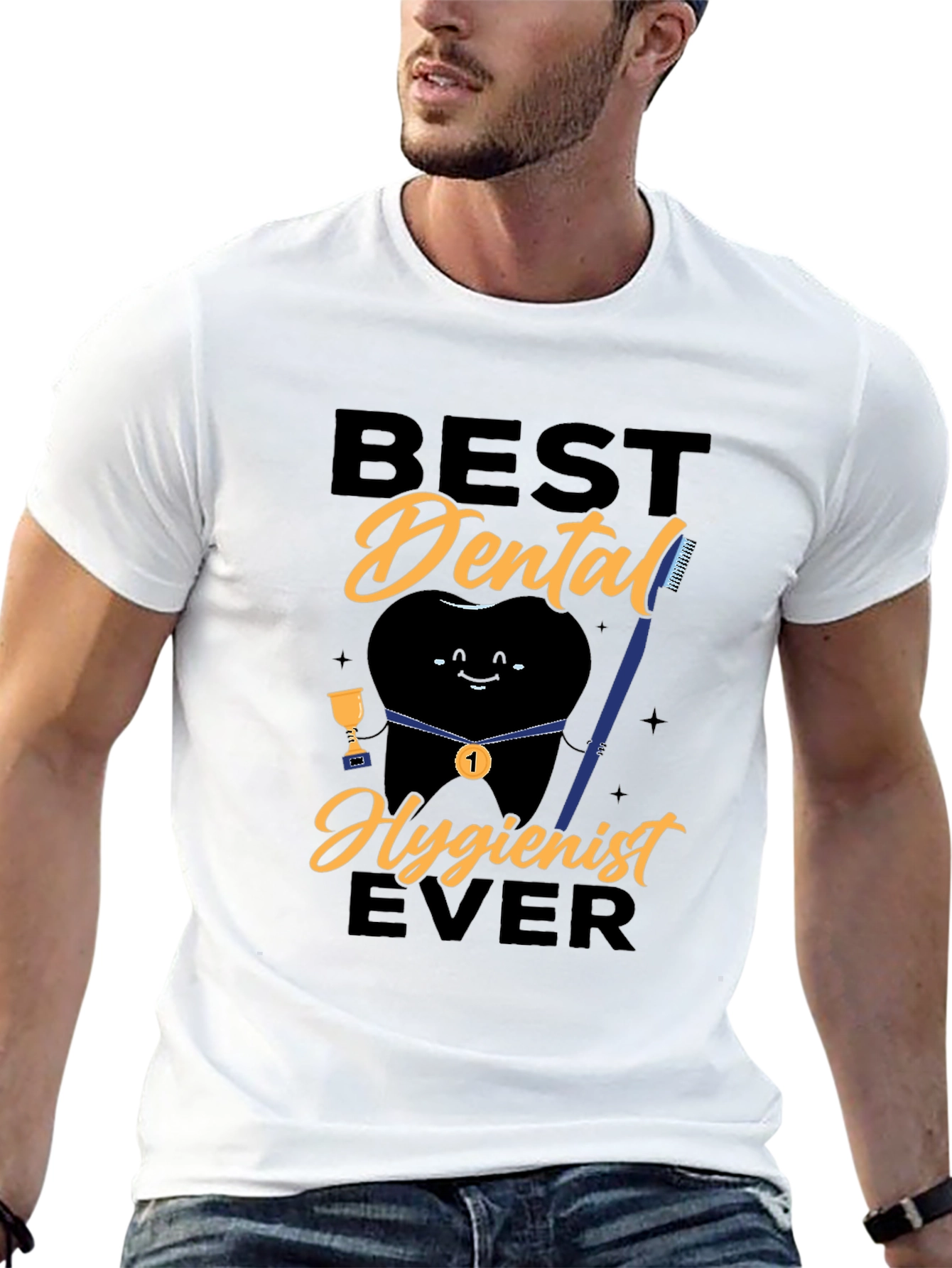 Best Dental Hygienist Ever Black T-Shirt