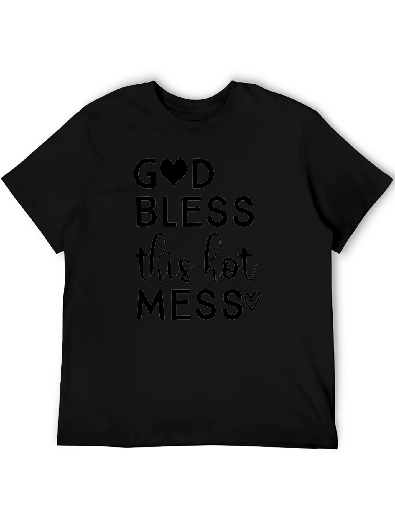God Bless This Hot Mess Graphic Tee