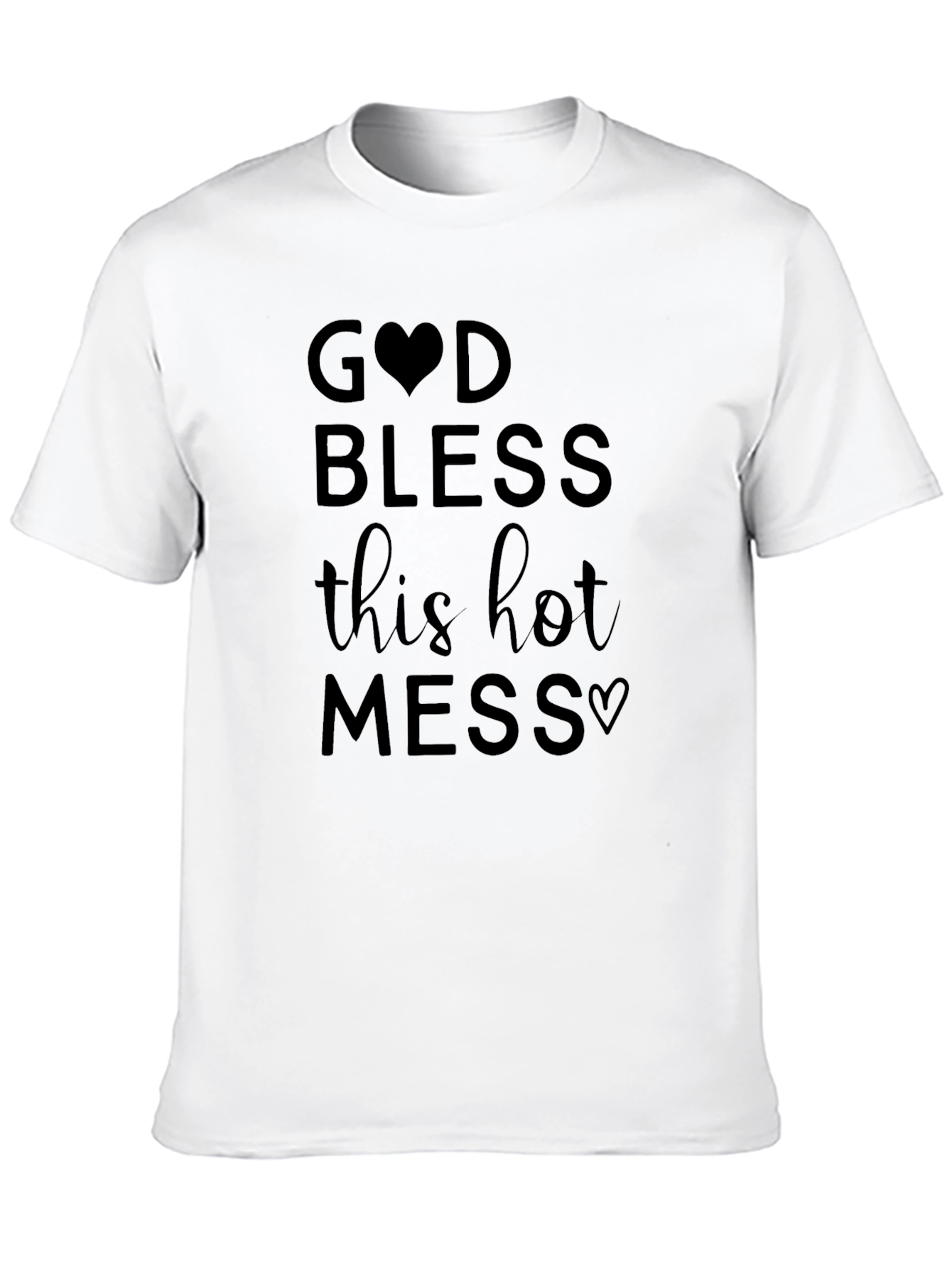 God Bless This Hot Mess Graphic Tee