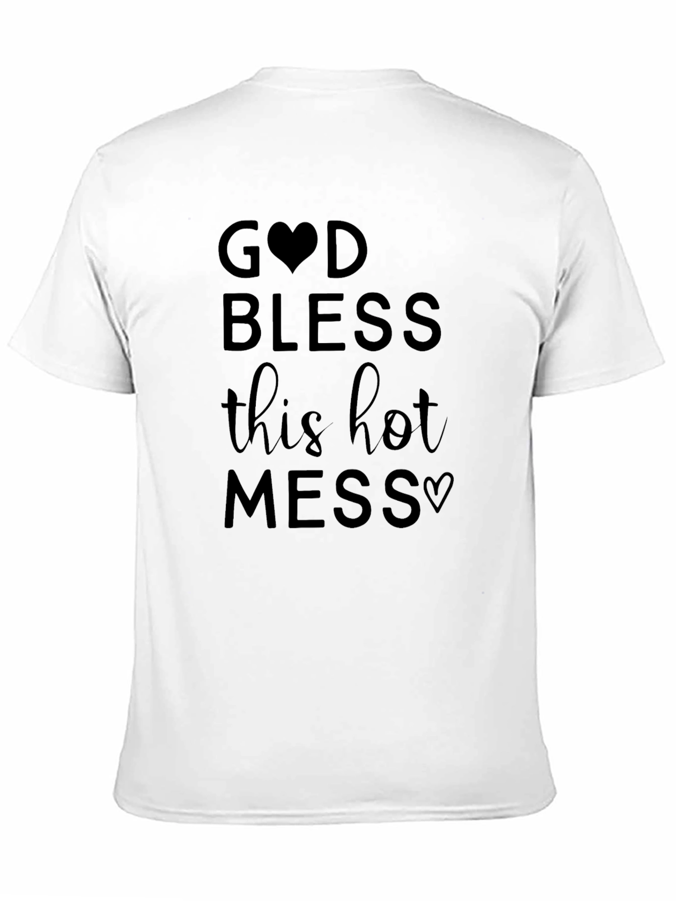 God Bless This Hot Mess Graphic Tee