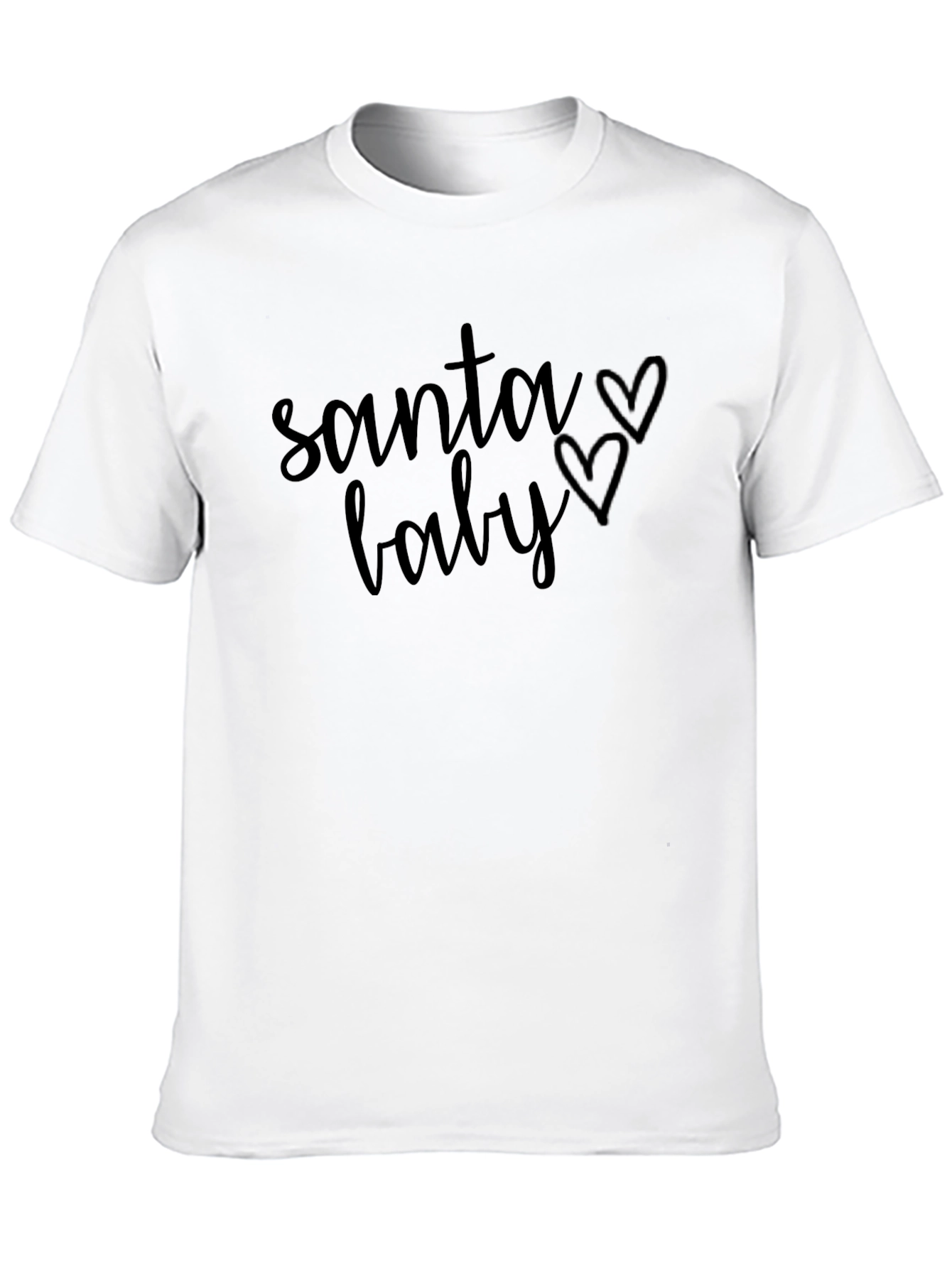Santa Baby Graphic Tee - Holiday Fun