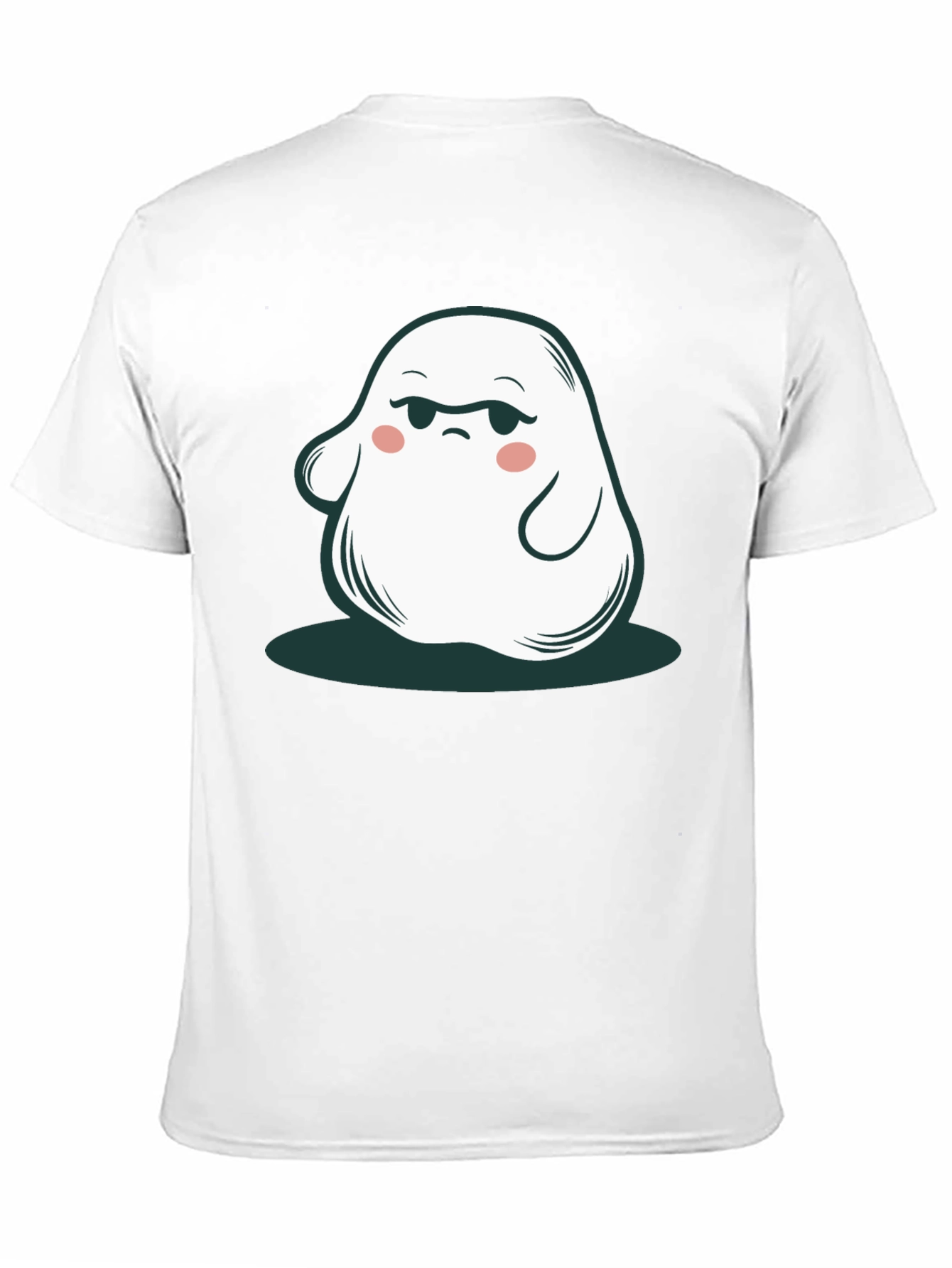Funny Ghost Graphic Tee - Cute Spooky Season Shirt