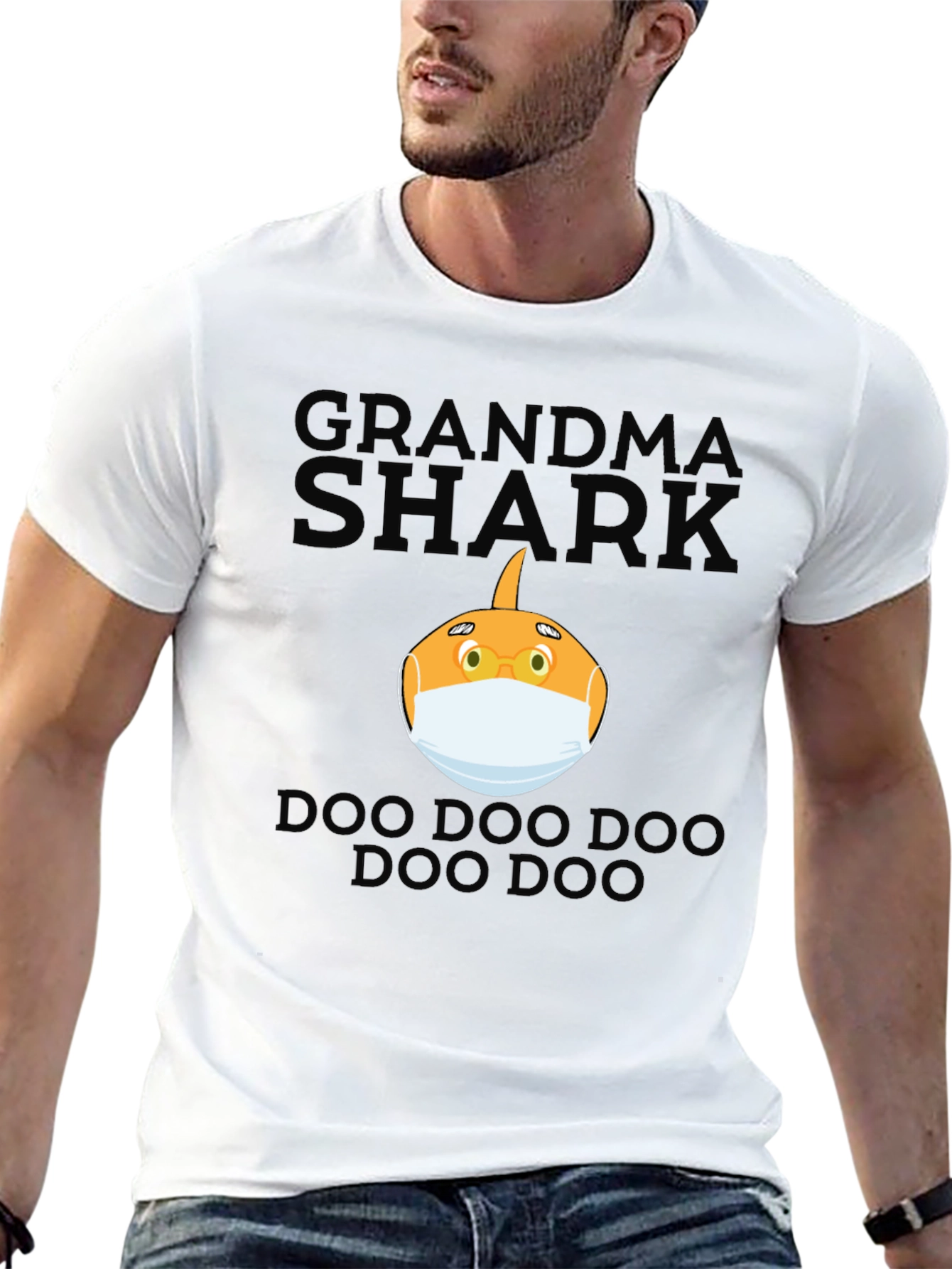 Grandma Shark Tee - Doo Doo Doo