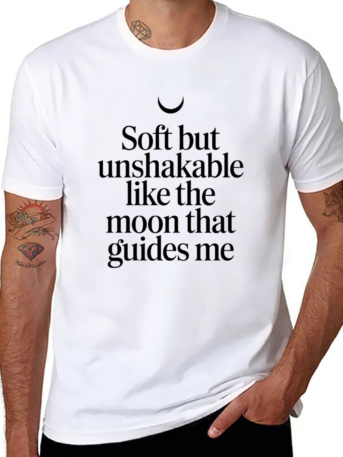 Soft but Unshakable Moon T-Shirt
