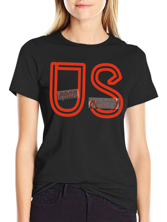 Urban Society Tee - Black with US Design
